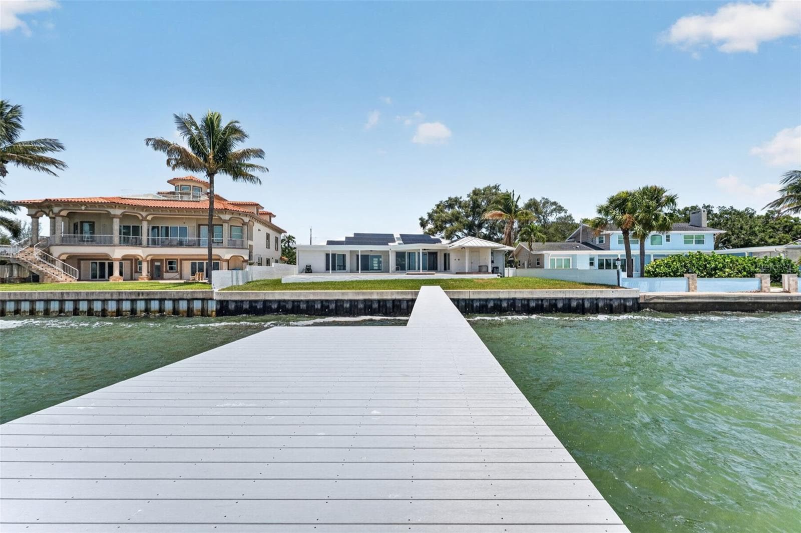 Newer seawall designed for long-term durability, providing years of reliable waterfront protection. - 2936 68TH AVE S, ST PETERSBURG