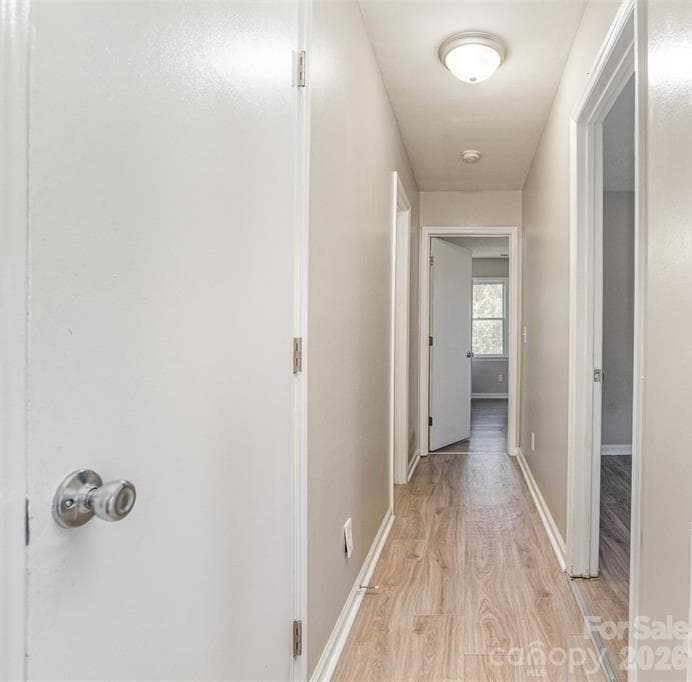Walk down the hallway to the bedrooms, laundry room and bathrooms. - 6165 Meadow Rose Lane, Charlotte