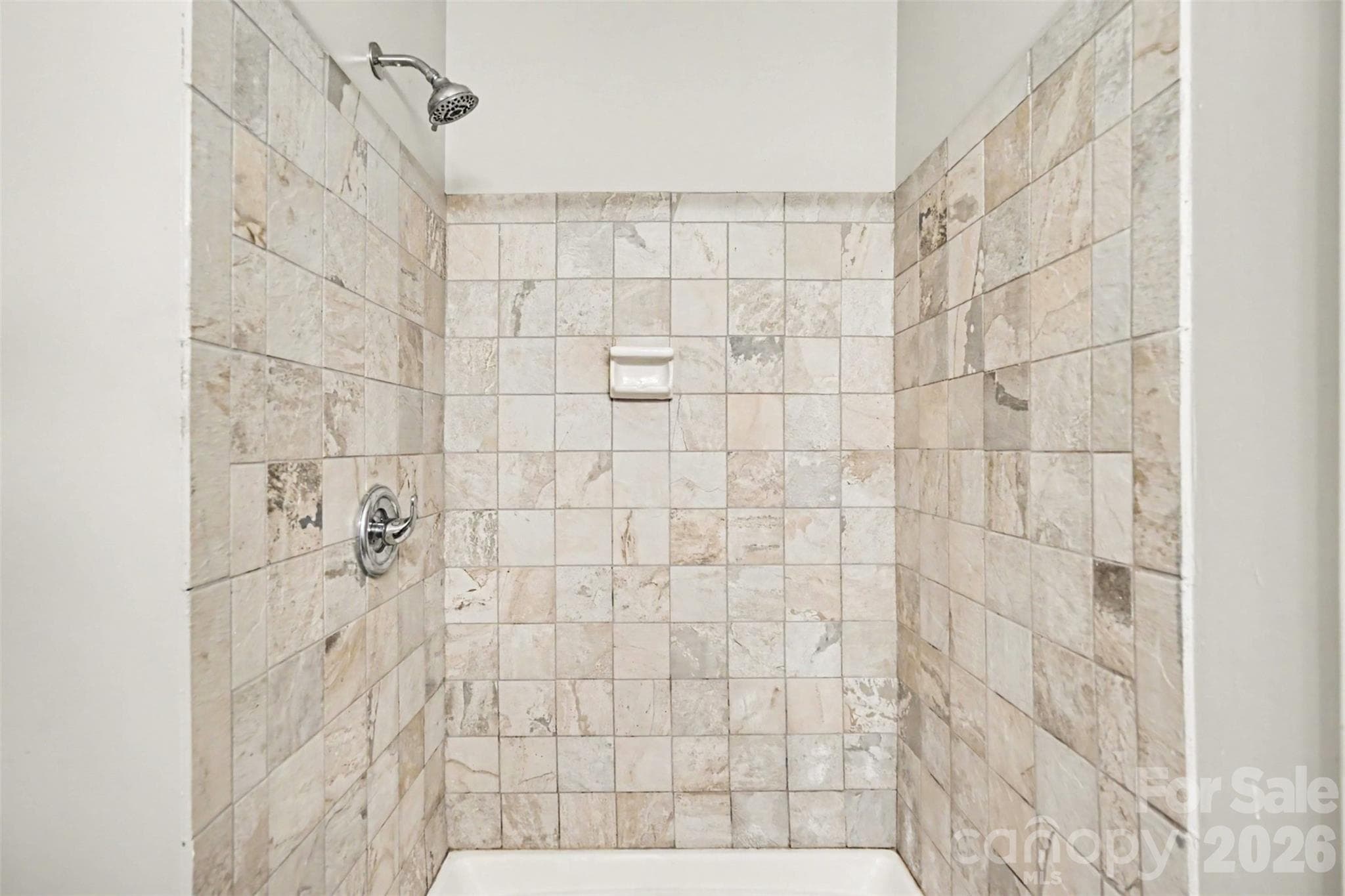 primary bathroom - upgraded, beautiful tiled shower. - 6165 Meadow Rose Lane, Charlotte