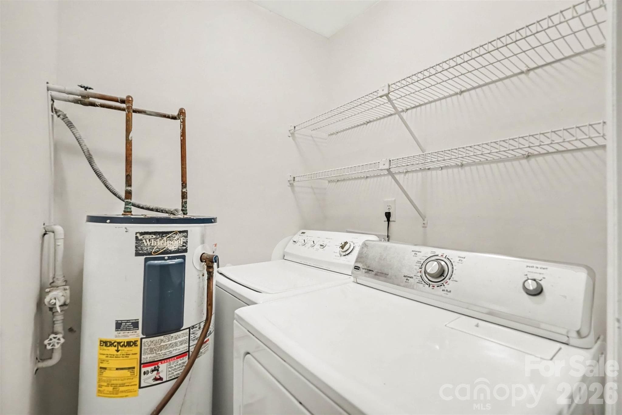 Laundry room...Washer and dryer are included! - 6165 Meadow Rose Lane, Charlotte