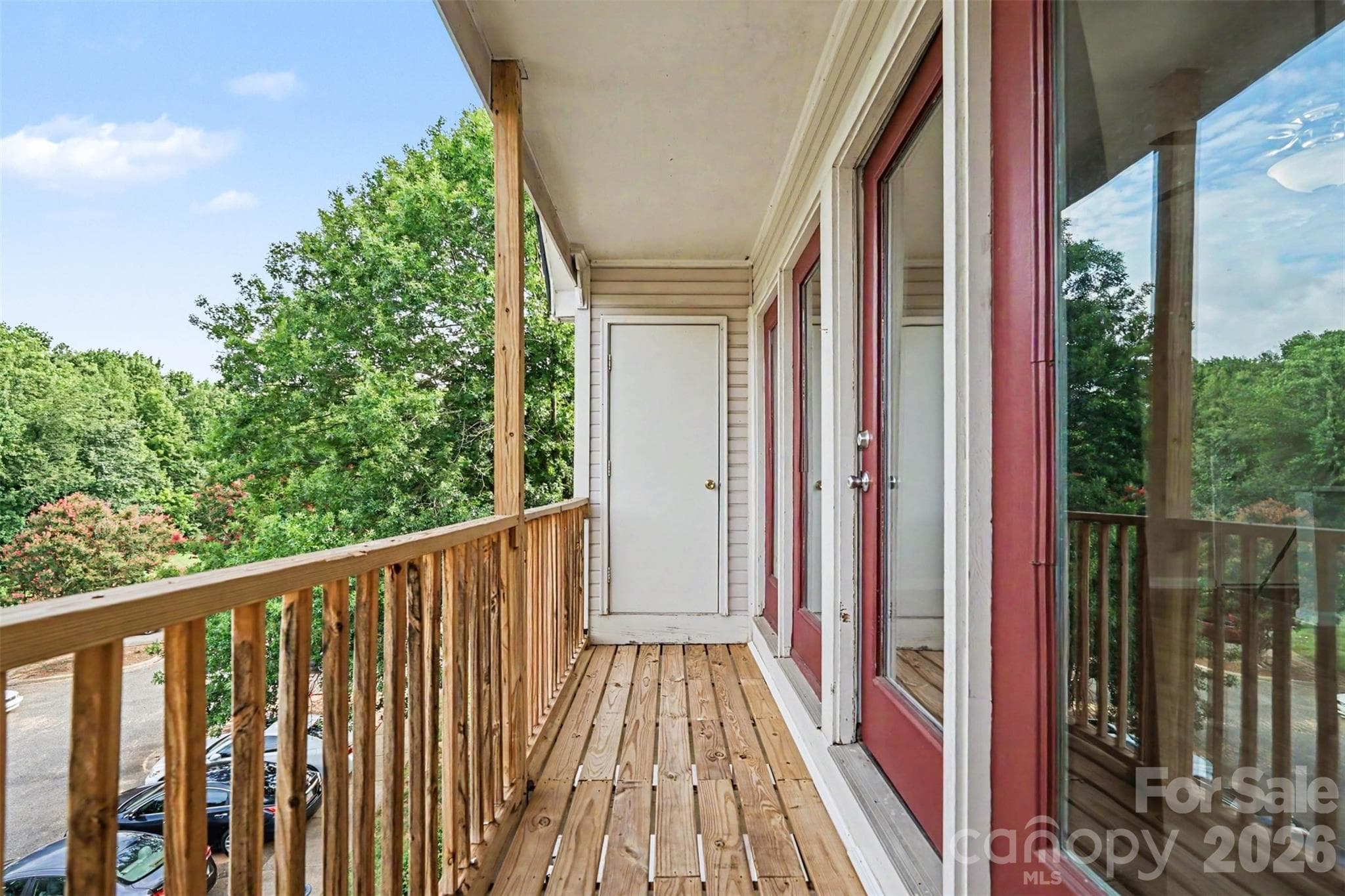 Relax on this quiet balcony with storage closet and - 6165 Meadow Rose Lane, Charlotte