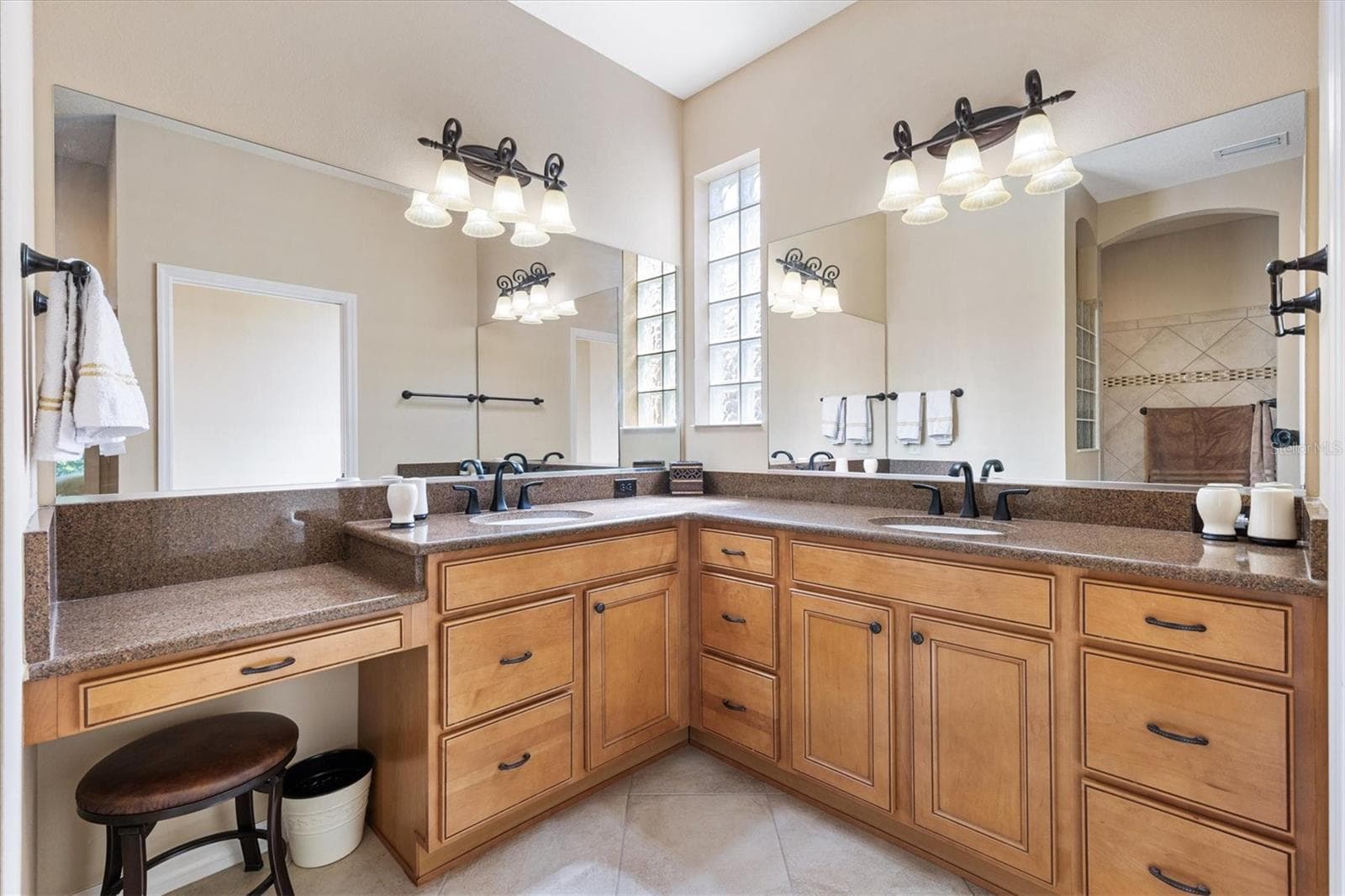 Master Bath - 1304 BRUNELL ST, THE VILLAGES