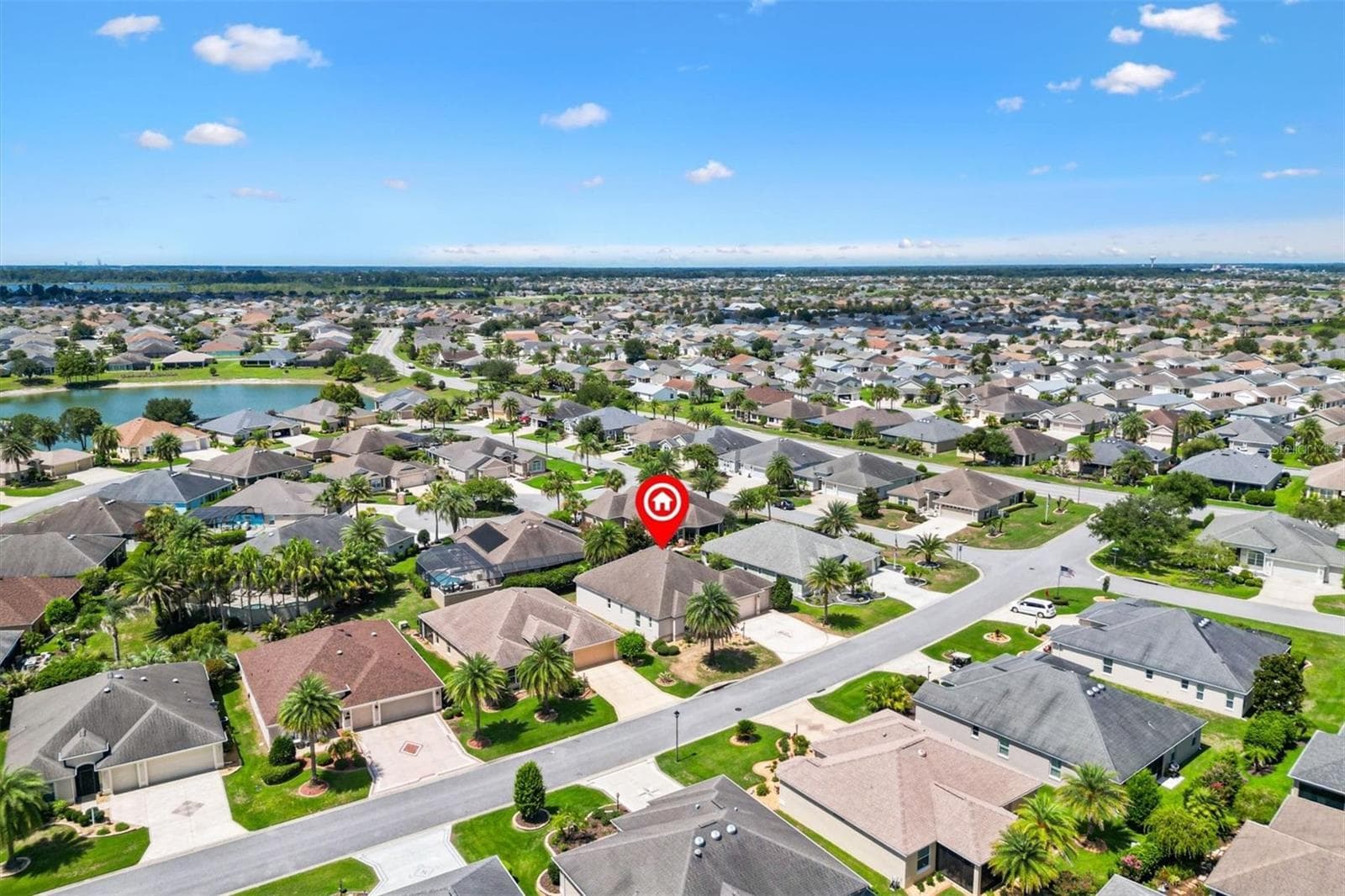 Aerial - 1304 BRUNELL ST, THE VILLAGES