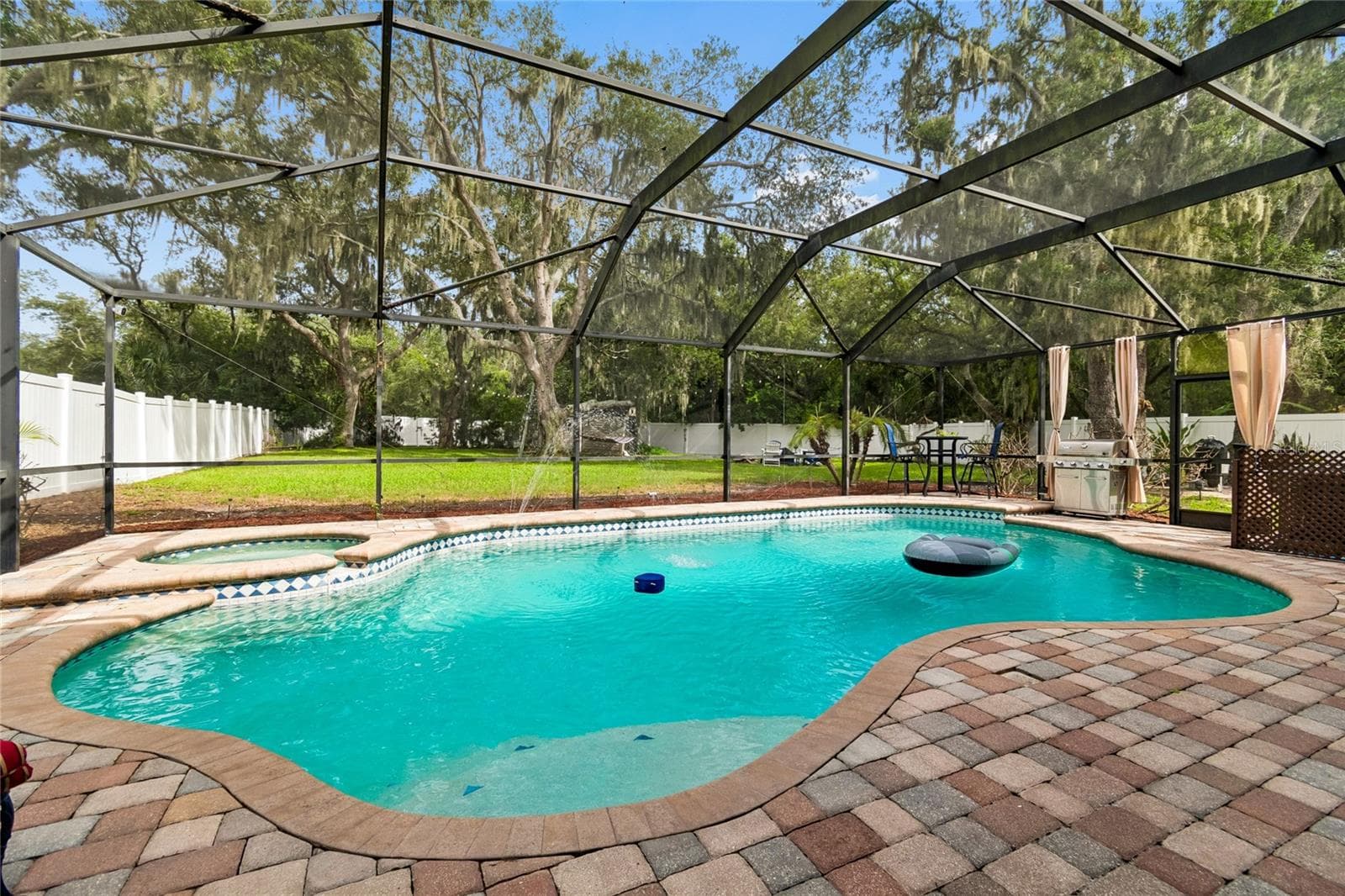 Pool and Spa area - 11232 CREEK HAVEN DR, RIVERVIEW