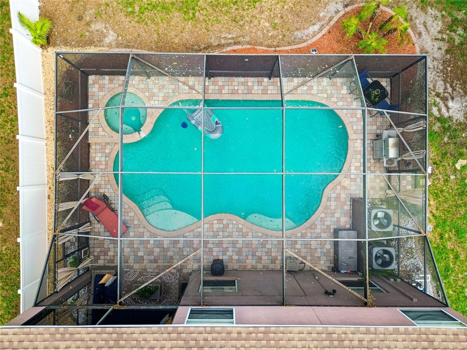 Pool and Spa area - 11232 CREEK HAVEN DR, RIVERVIEW