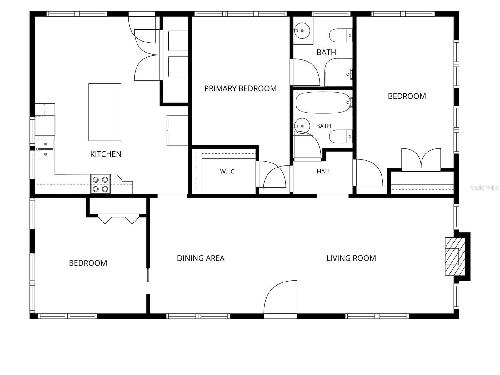 Floor Plan - 106 W COMANCHE AVE, TAMPA