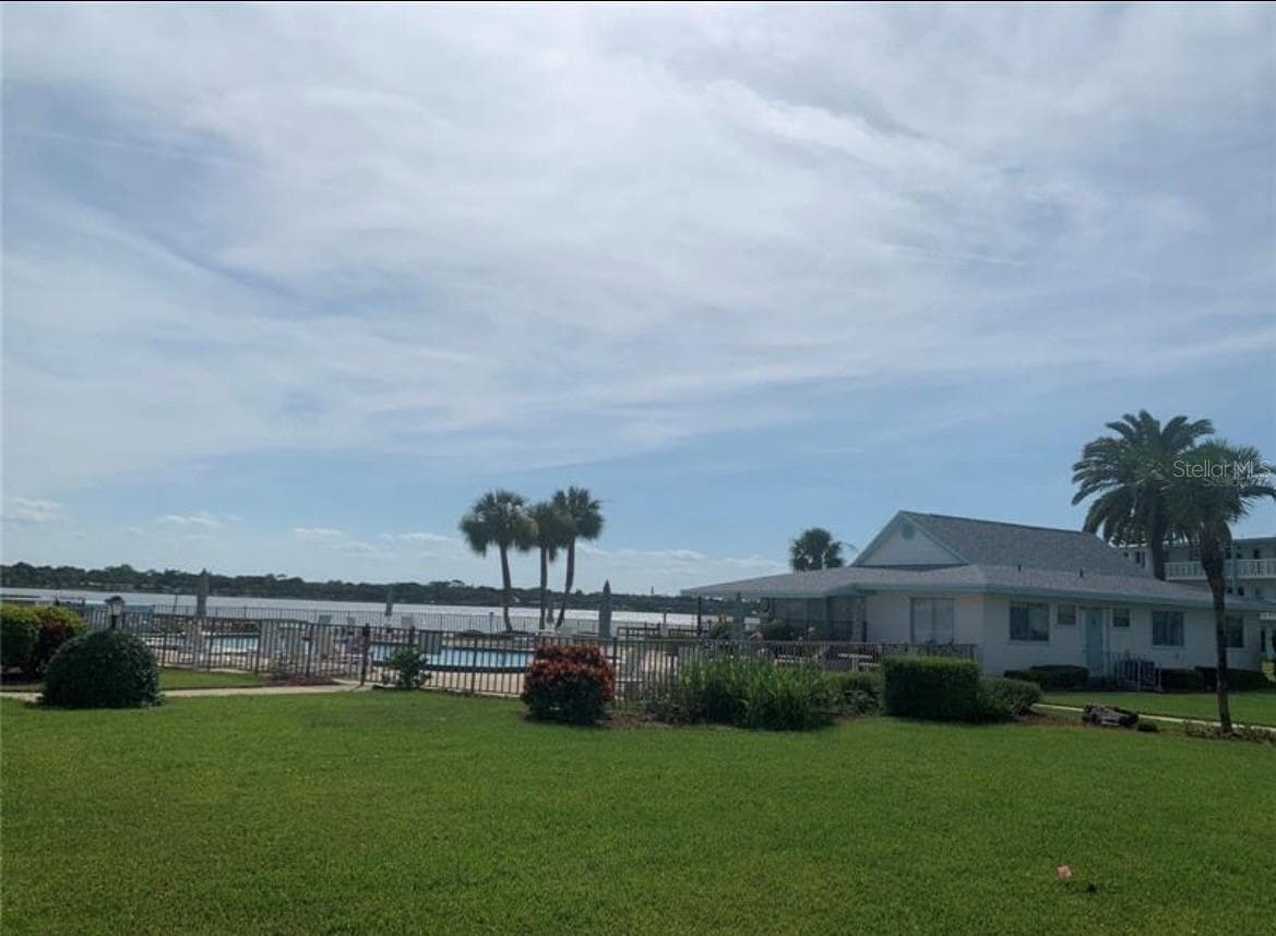 Clubhouse with Pool overlooking the Halifax River Intracoastal - 3009 N HALIFAX AVE #2, DAYTONA BEACH