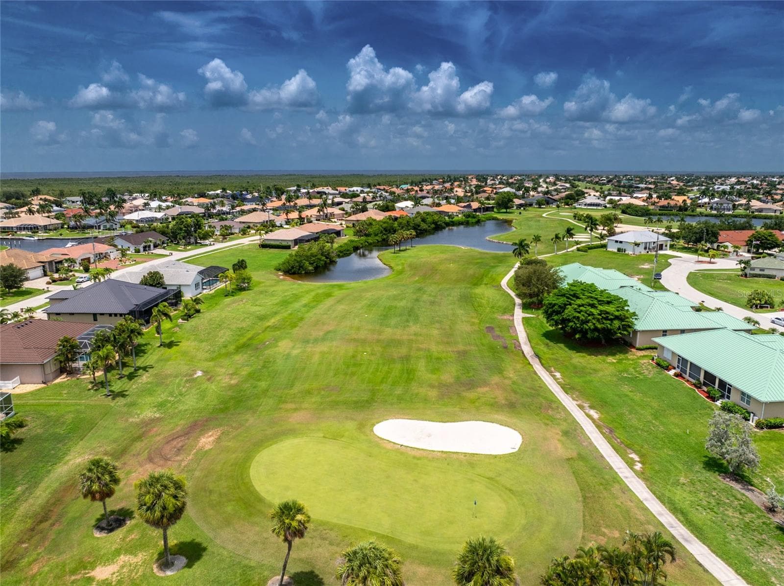 St. Andrews South Golf Club, 4th Hole. - 1611 ATARES DRIVE #Unit 111, PUNTA GORDA