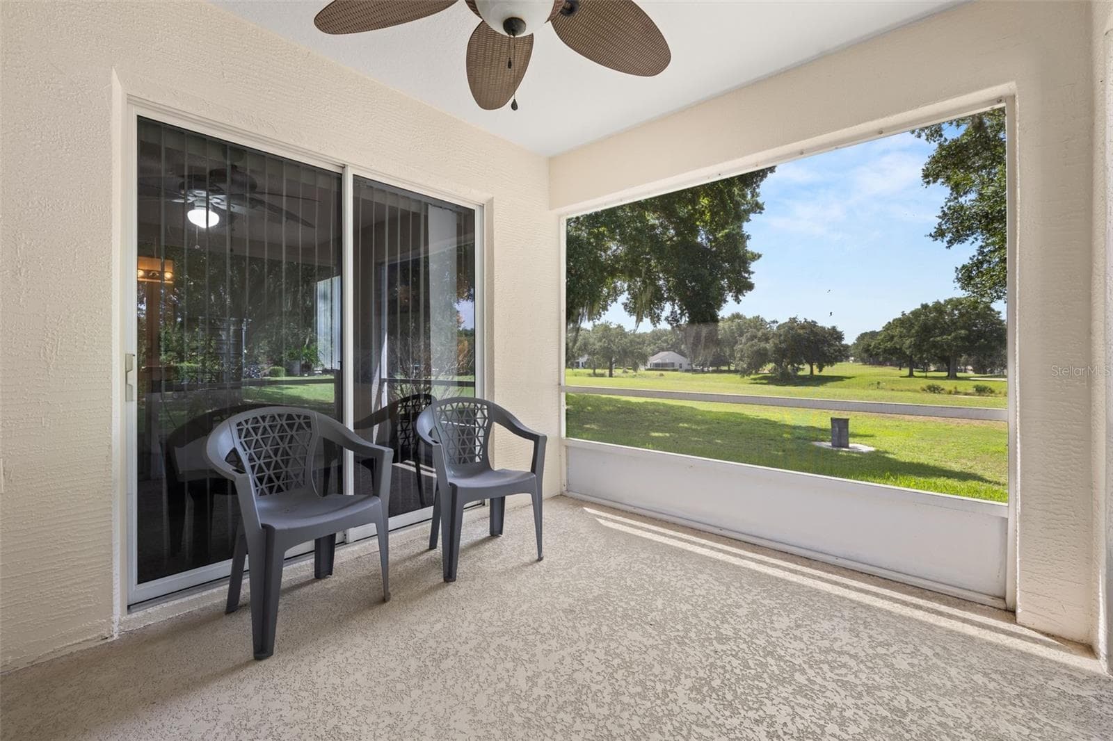 Screened Patio View of 18th Hole. - 3604 KINGSWOOD CT, CLERMONT