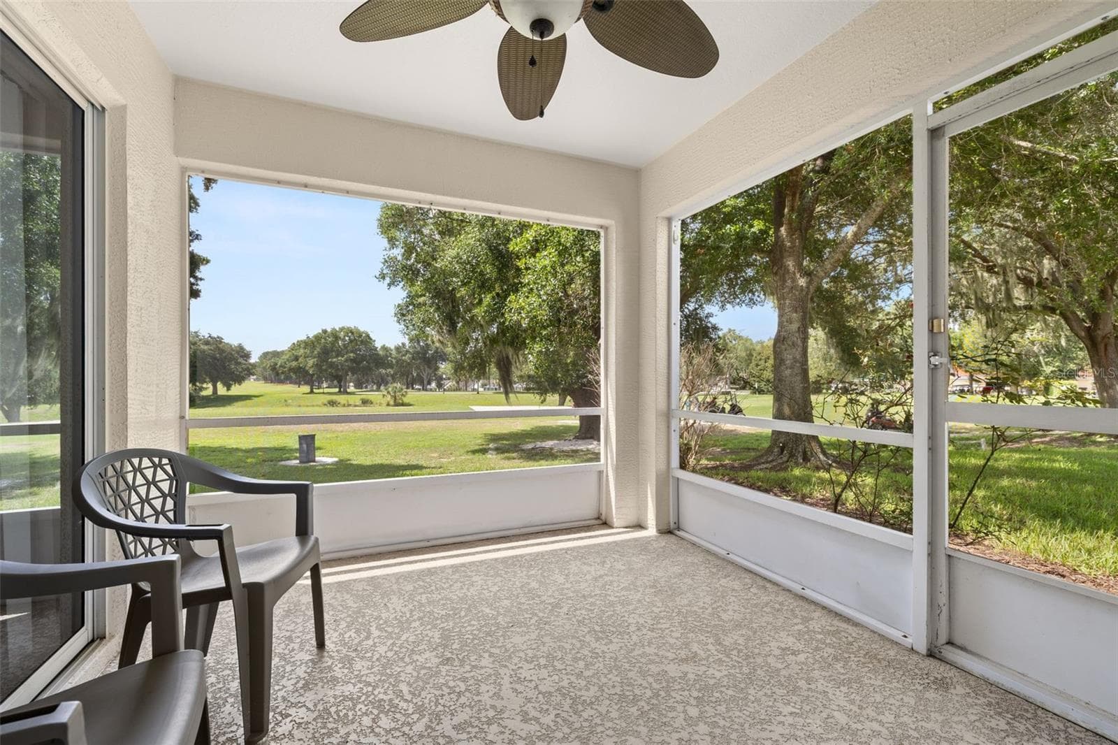 Screened Patio View of 18th Hole. - 3604 KINGSWOOD CT, CLERMONT