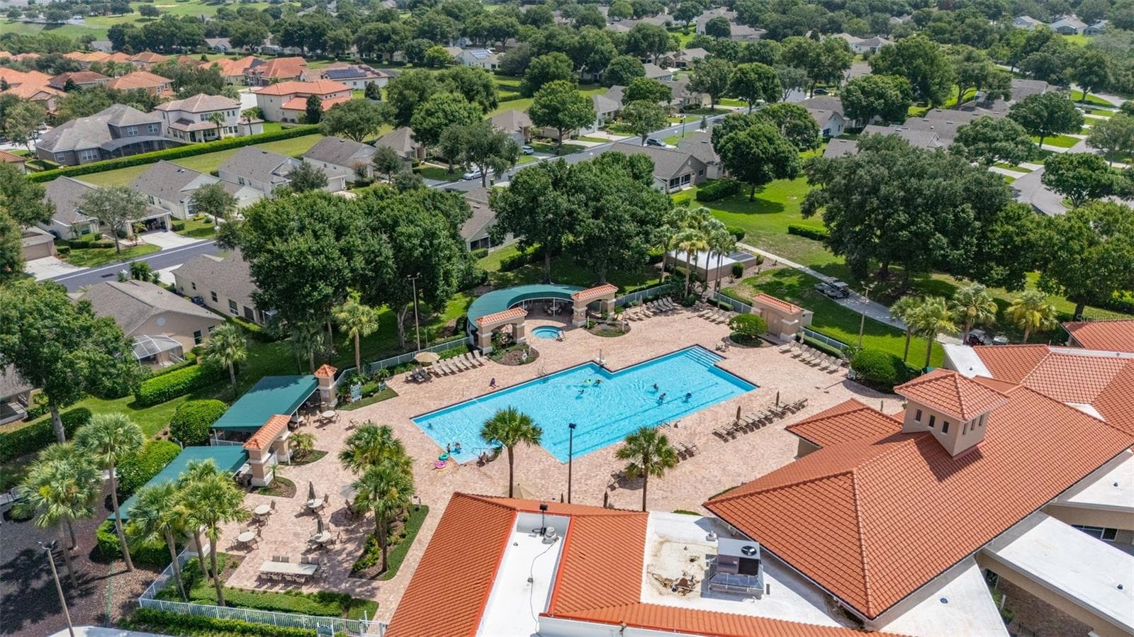 Pool area of Clubhouse - 3604 KINGSWOOD CT, CLERMONT