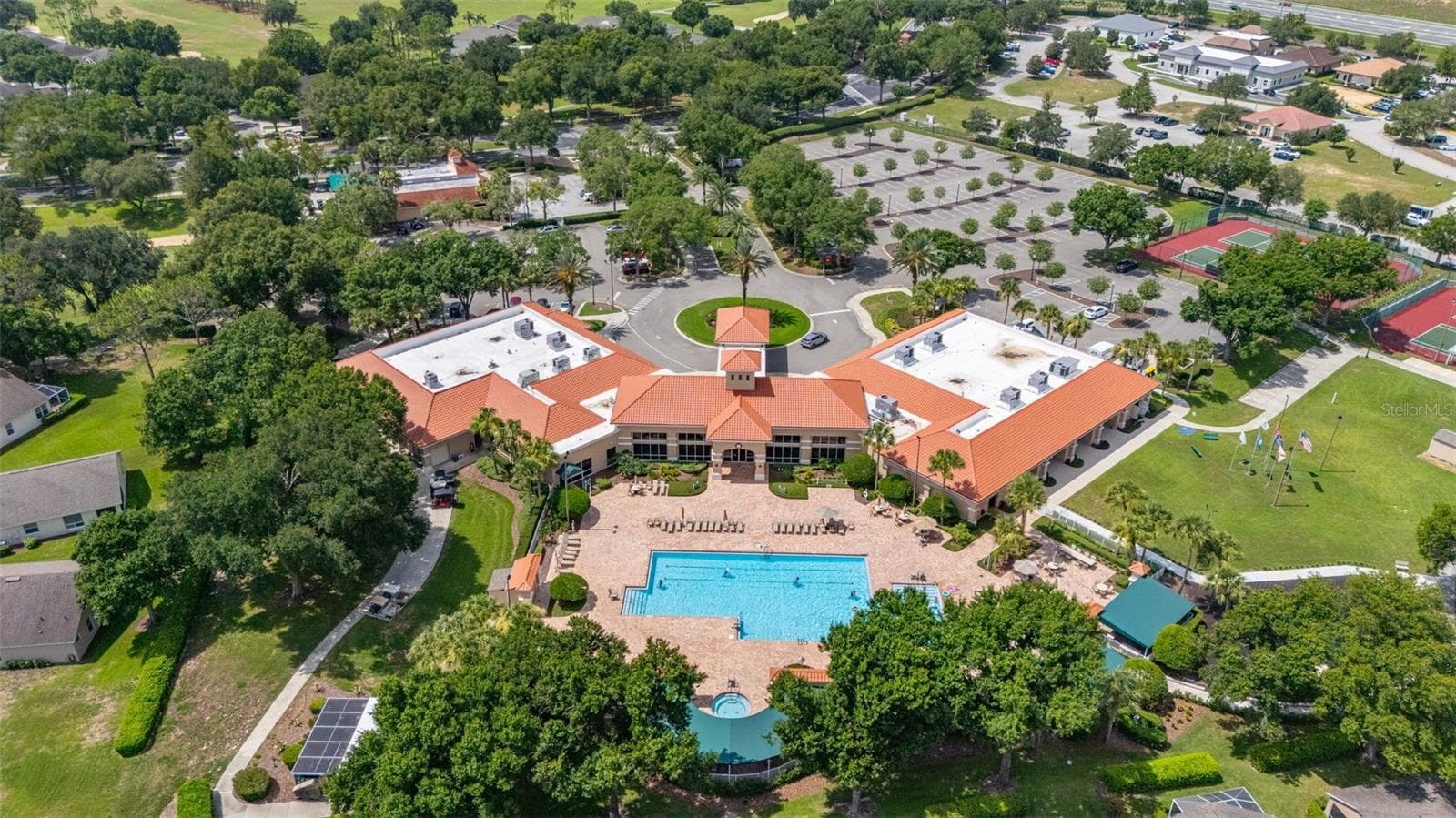 Pool Area, Clubhouse, and other Recreational areas. - 3604 KINGSWOOD CT, CLERMONT