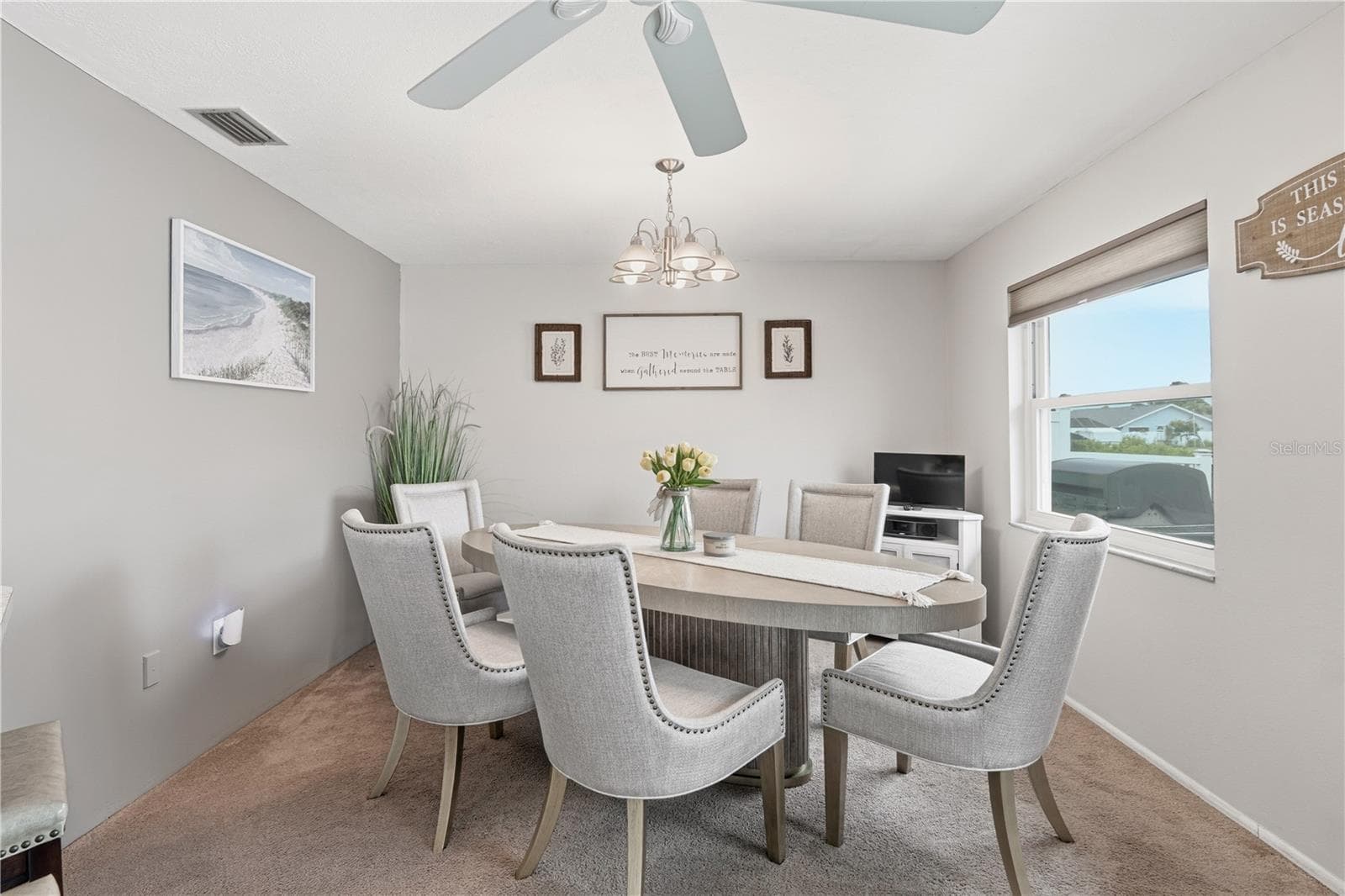 Formal Dining Room with Abundant Natural Light - 2284 BROAD RANCH DR, PORT CHARLOTTE