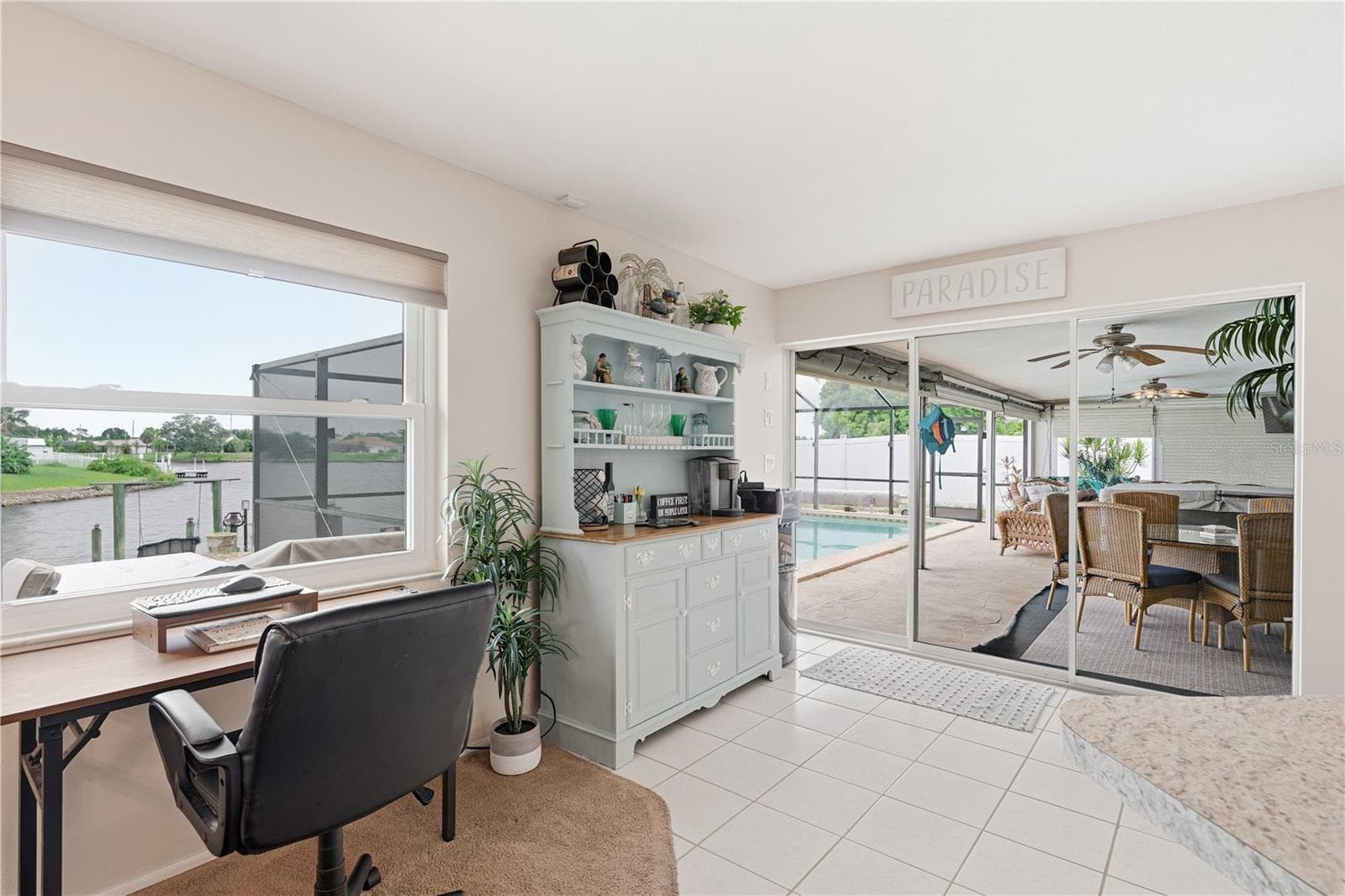 Patio Access Directly Off Of the Kitchen - 2284 BROAD RANCH DR, PORT CHARLOTTE