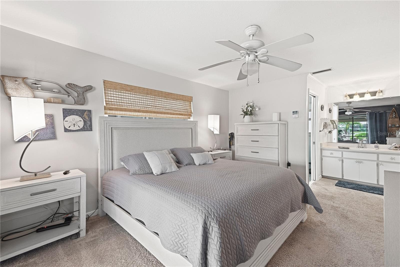 Spacious Primary Bedroom with Ensuite Bath Access - 2284 BROAD RANCH DR, PORT CHARLOTTE