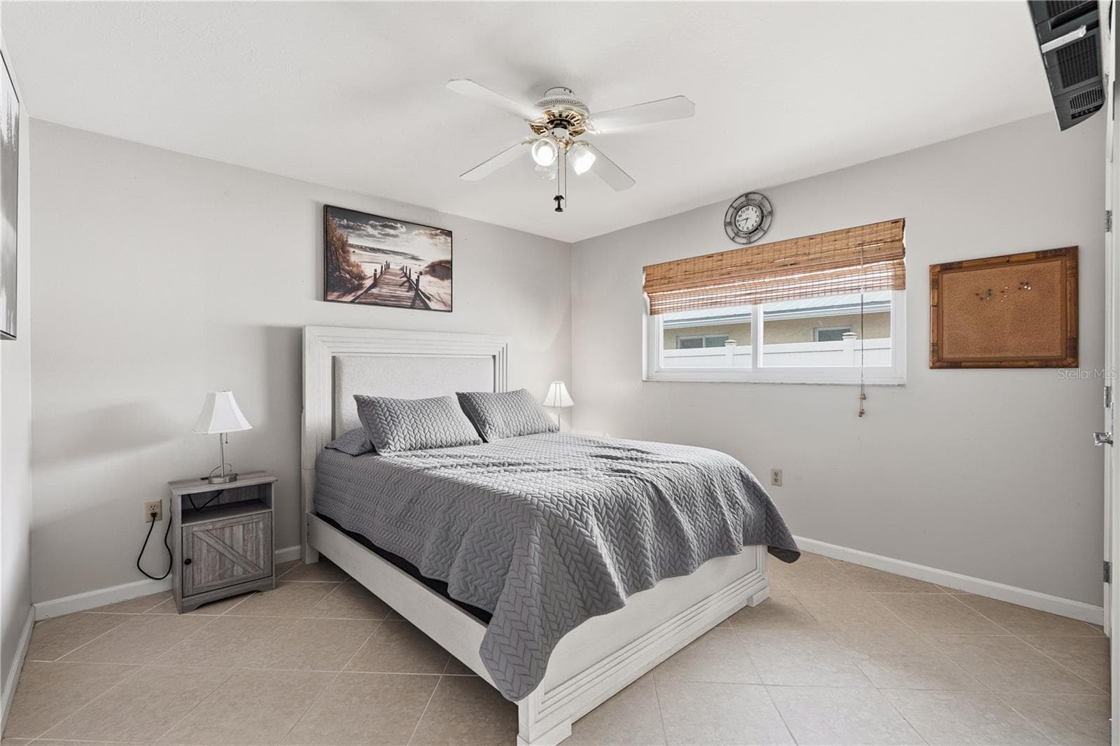 Cozy Second Bedroom with Bright Window and Ceiling Fan - 2284 BROAD RANCH DR, PORT CHARLOTTE