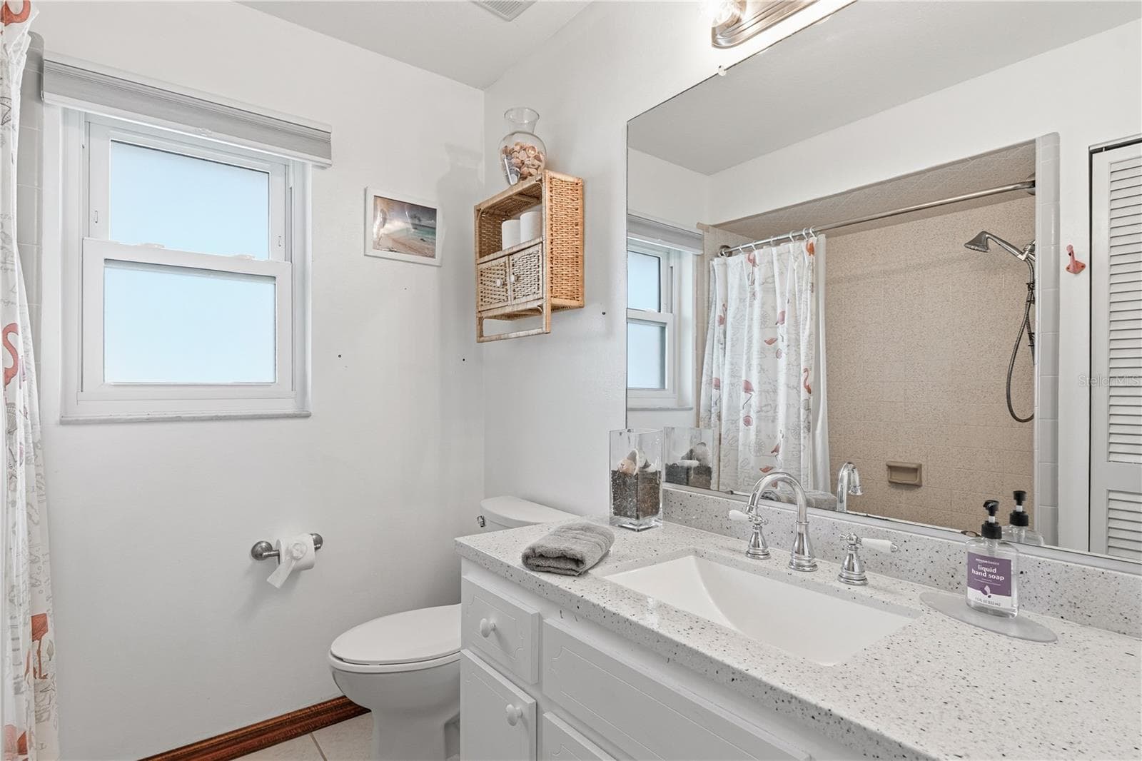 Updated Bathroom with Bright Vanity and Tub/Shower Combo - 2284 BROAD RANCH DR, PORT CHARLOTTE