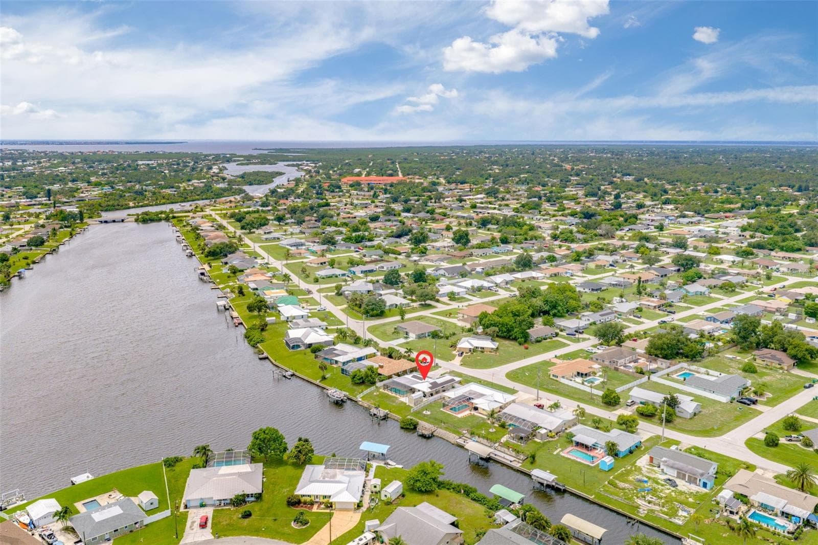 One Of A Kind Wide Water Canal Views - 2284 BROAD RANCH DR, PORT CHARLOTTE