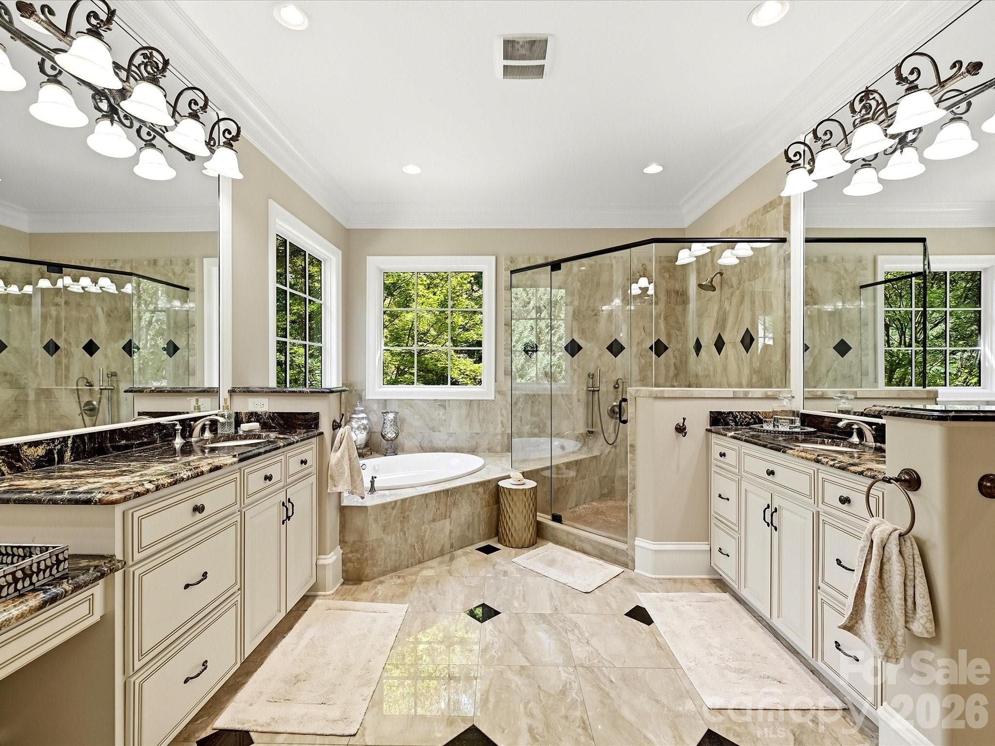 Luxury Primary Bath - 2320 Brawinal Court, Monroe