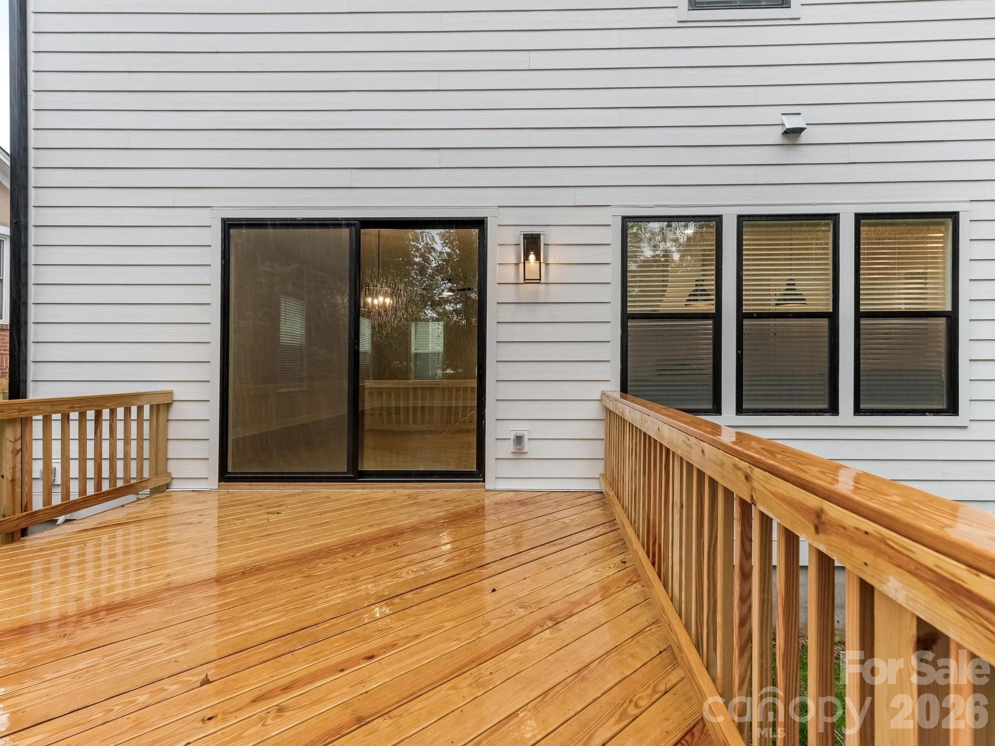 Rear Deck - 428 Woodvale Place, Charlotte