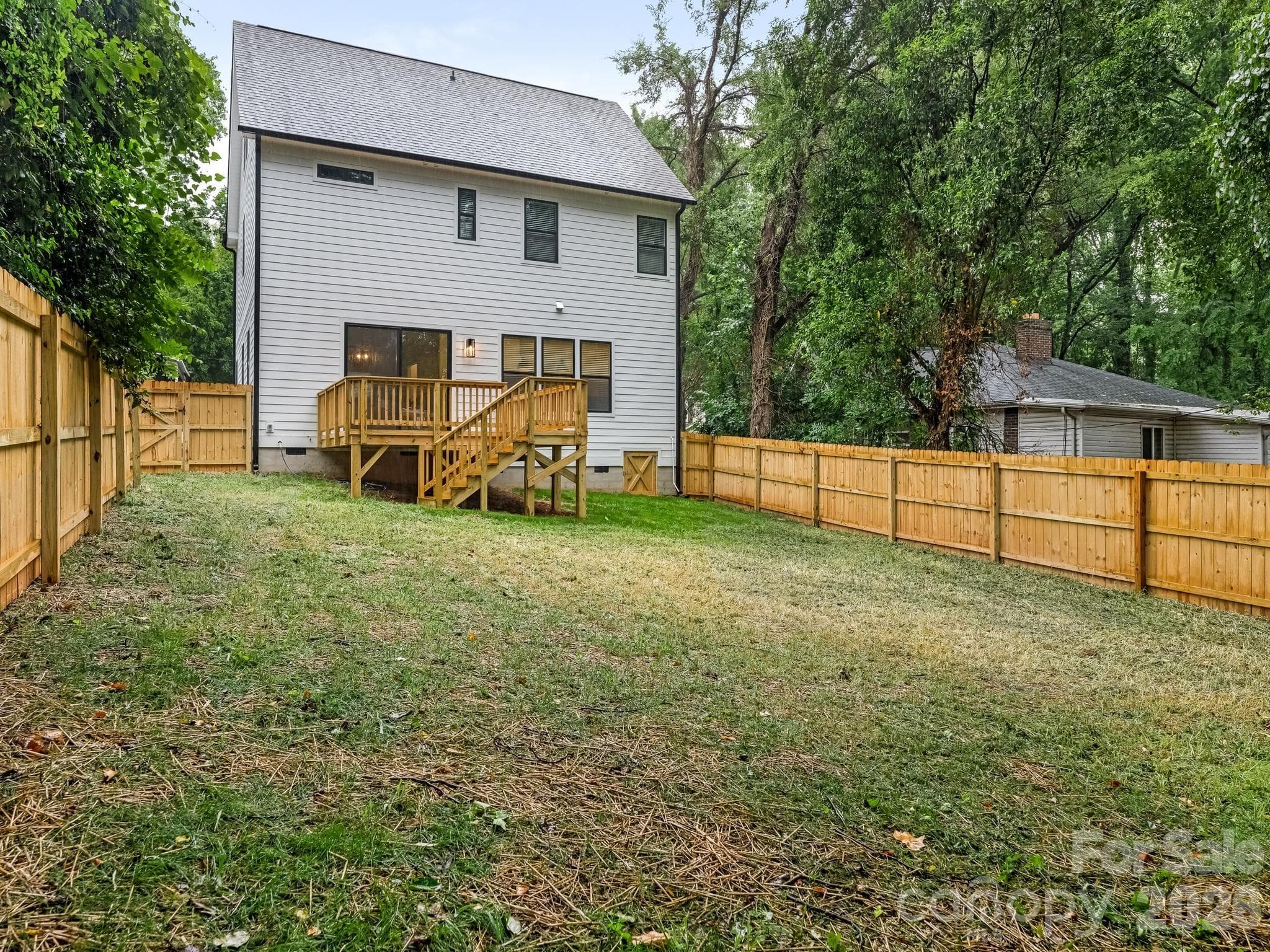 Rear Exterior - 428 Woodvale Place, Charlotte