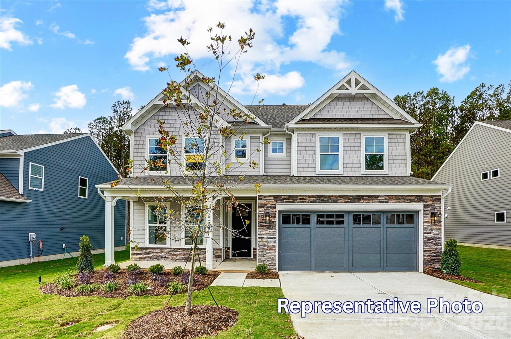Homesite 74 features a Davidson D floorplan - 1071 Tradition Club Street, York