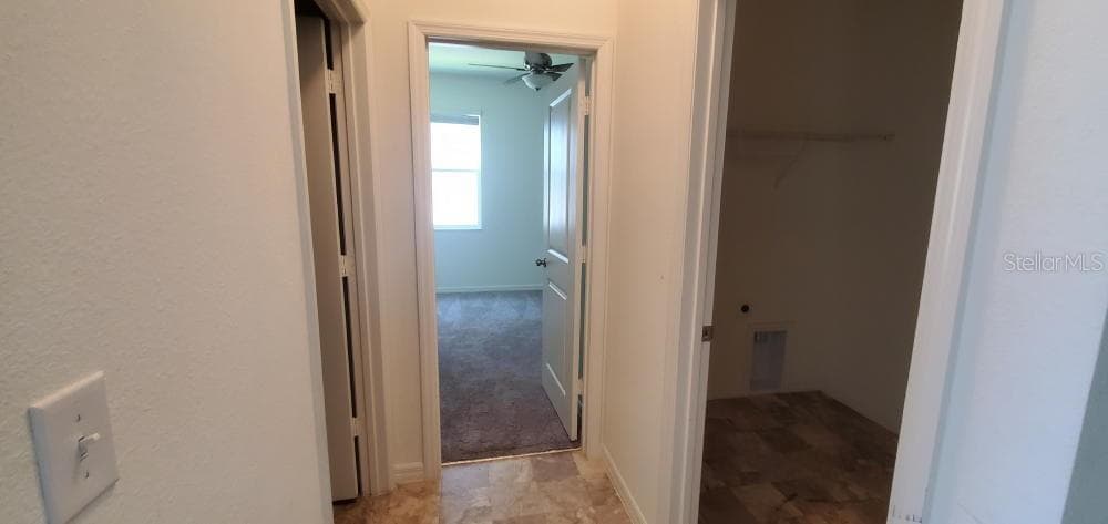 DOWNSTAIRS HALL TO BEDROOM 4, LAUNDRY ROOM & FULL BATH ROOM - 2354 TWIN FLOWER LN, SANFORD