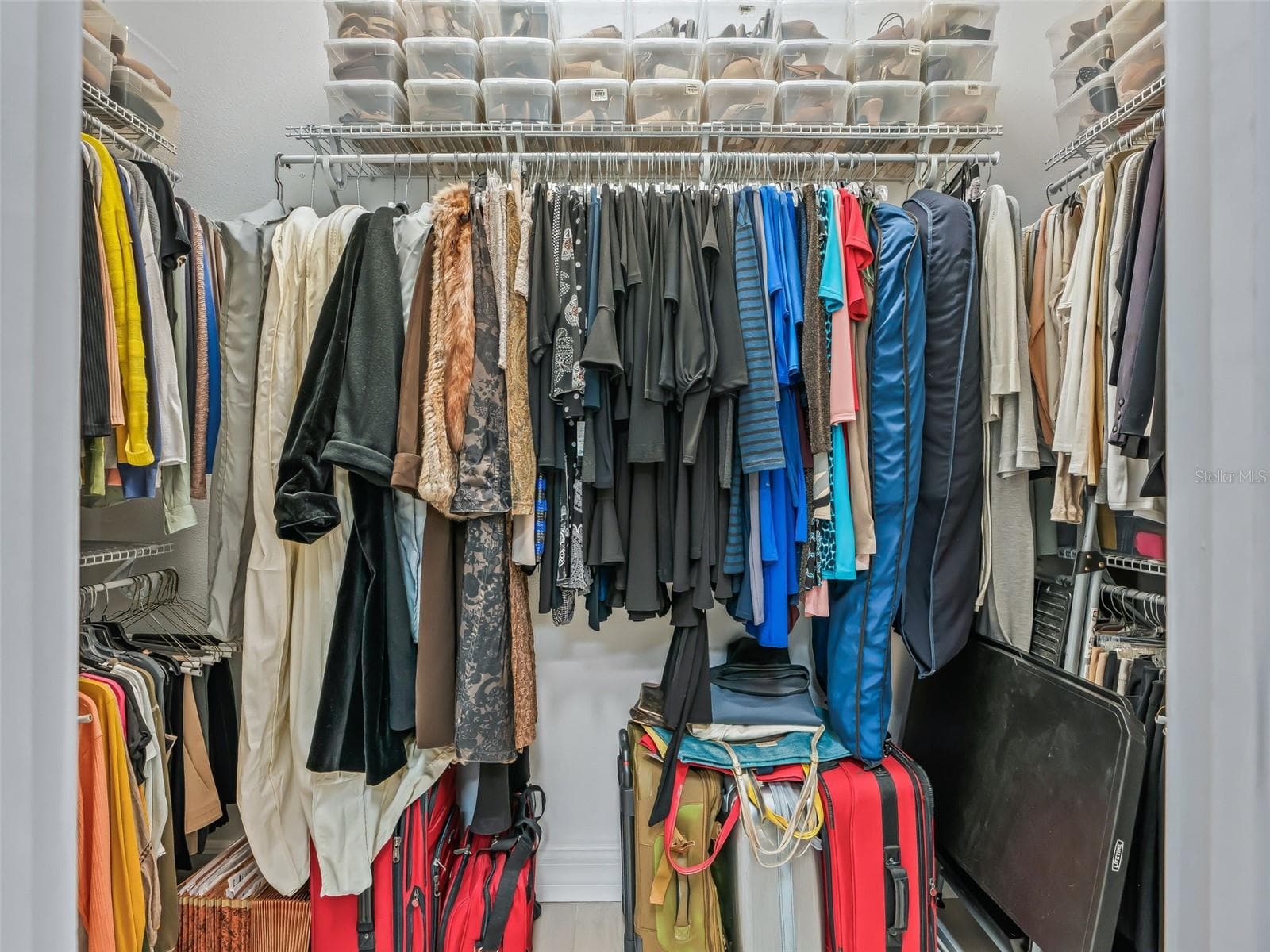 The office area includes an additional walk-in storage closet with extensive hanging and shelving space—an exceptional bonus for seasonal items, clothing, or household storage. Built 2024 - 714 CIMARRON AVE, THE VILLAGES