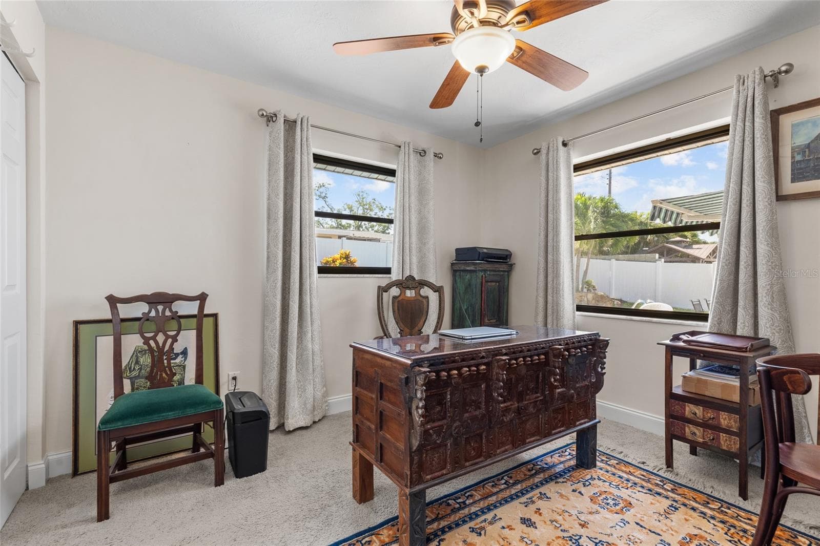 4th bedroom currently an office. - 6249 HILLSIDE AVE, SEMINOLE