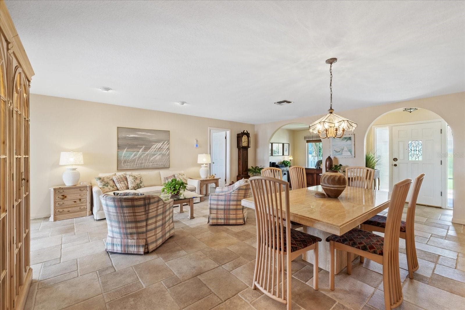 Living room and dining room - 3154 TRIDENT TER, NEW PORT RICHEY