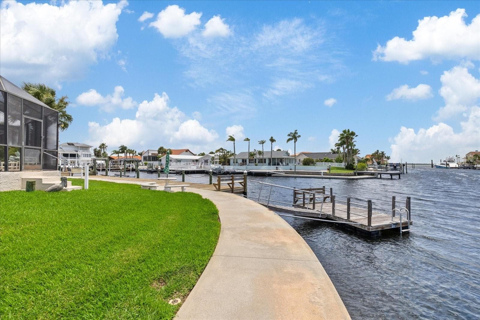 153 ft of water frontage - 3154 TRIDENT TER, NEW PORT RICHEY