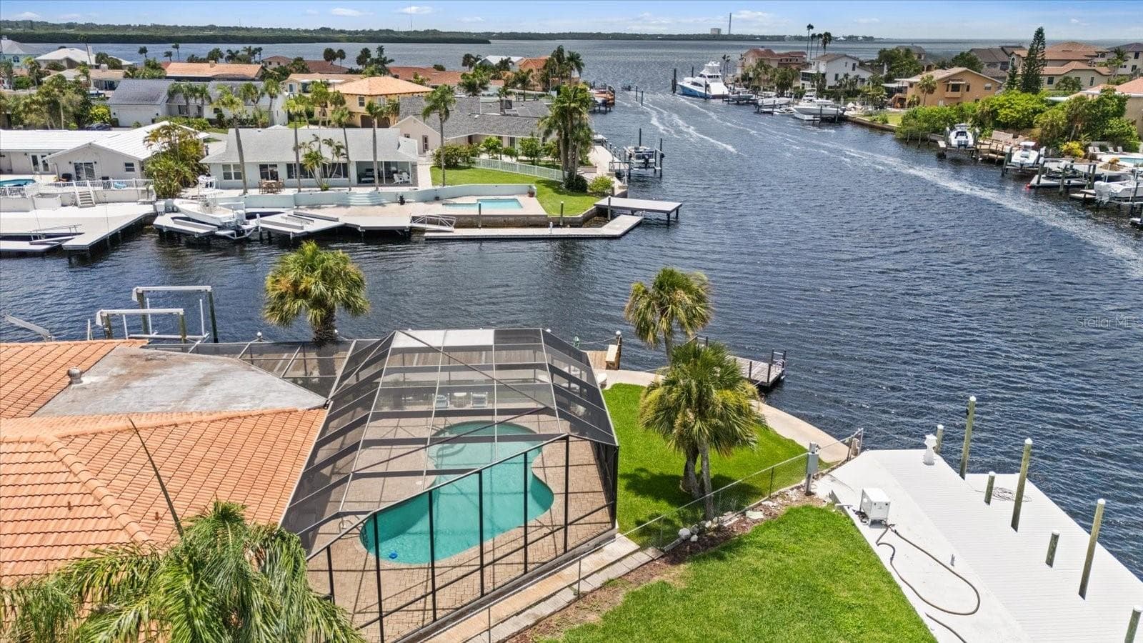 open gulf water views - 3154 TRIDENT TER, NEW PORT RICHEY