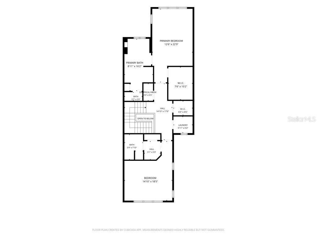 FLOOR PLAN - LEVEL TWO - 1541 CORKERY CT #1541, WINTER SPRINGS