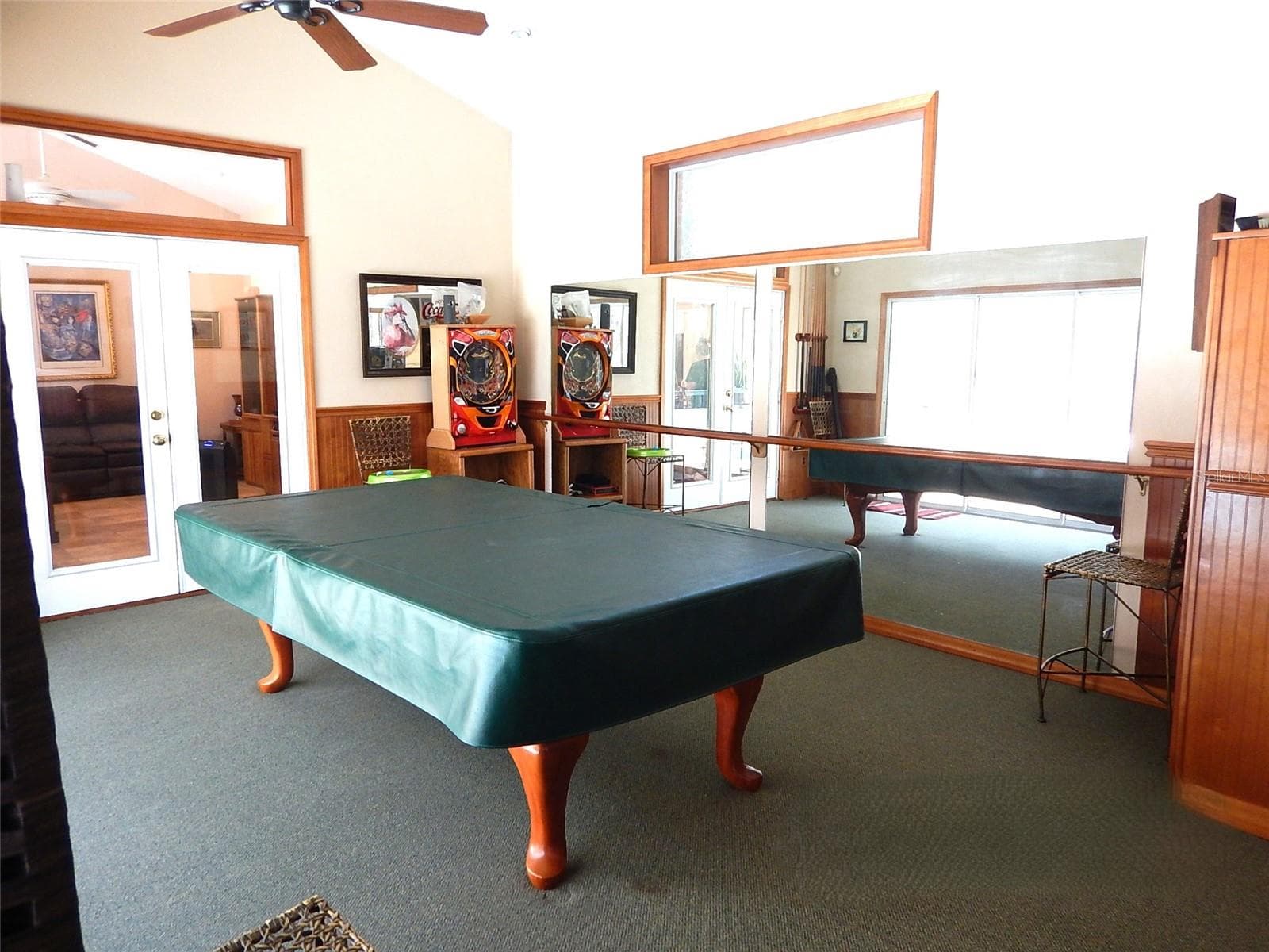 Game Room with Pool Table+ - 8315 LILLY LAKE RD, MELROSE