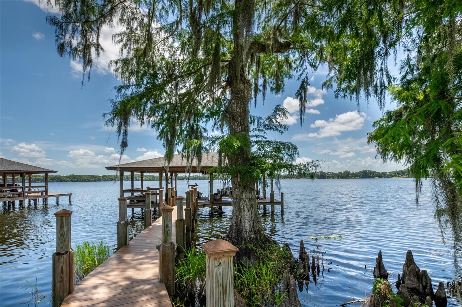 Views of boat dock - 834 MILLSHORE DR, CHULUOTA