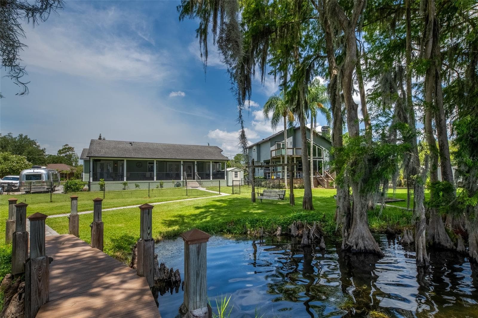 Views from boat dock - 834 MILLSHORE DR, CHULUOTA