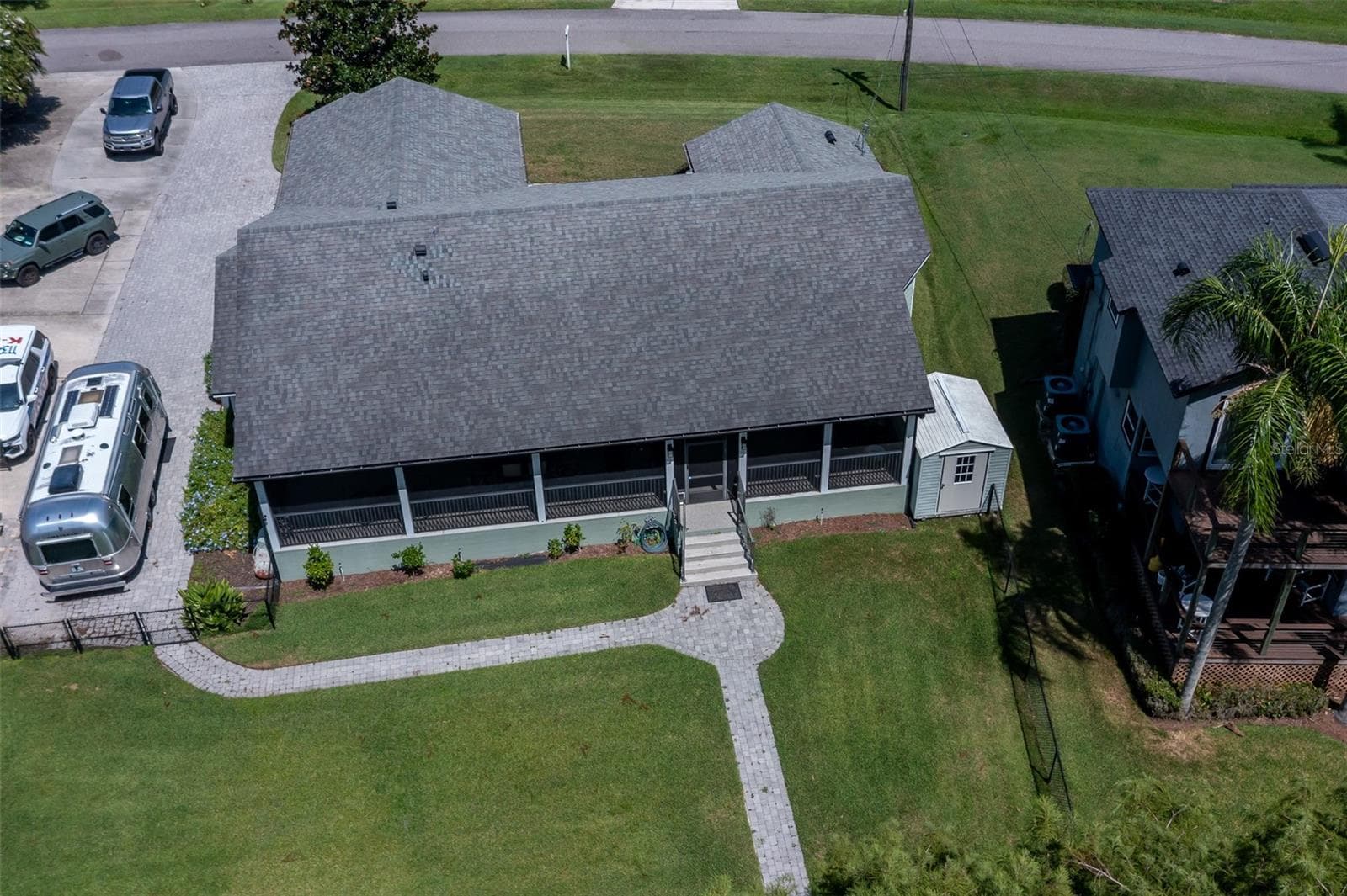 Aerial views - 834 MILLSHORE DR, CHULUOTA