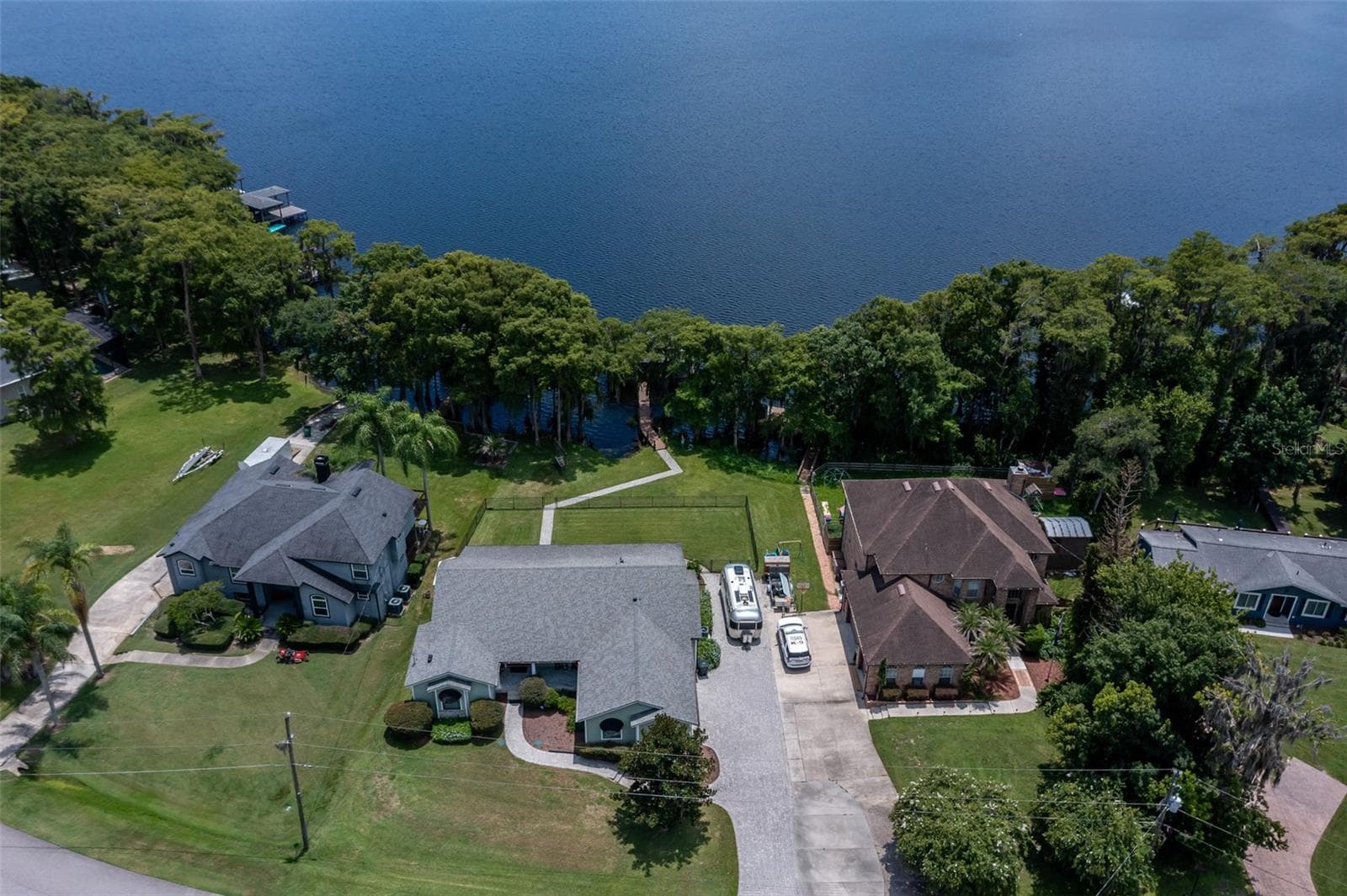 Aerial views - 834 MILLSHORE DR, CHULUOTA