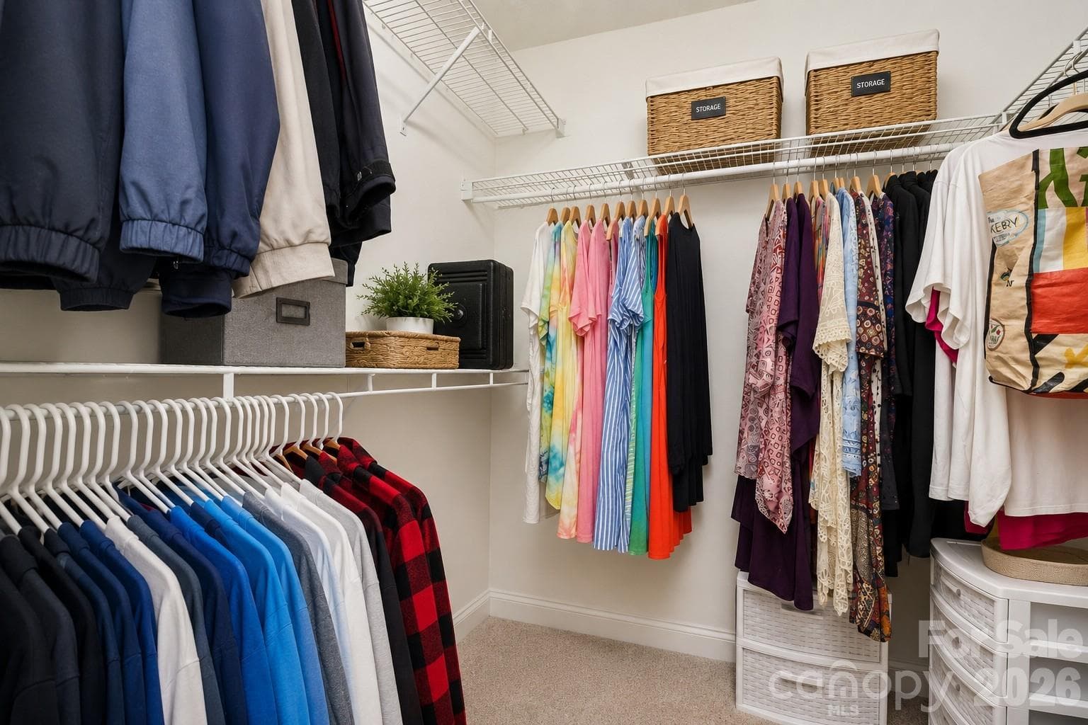 primary closet - 5645 Winslow Avenue NW, Concord