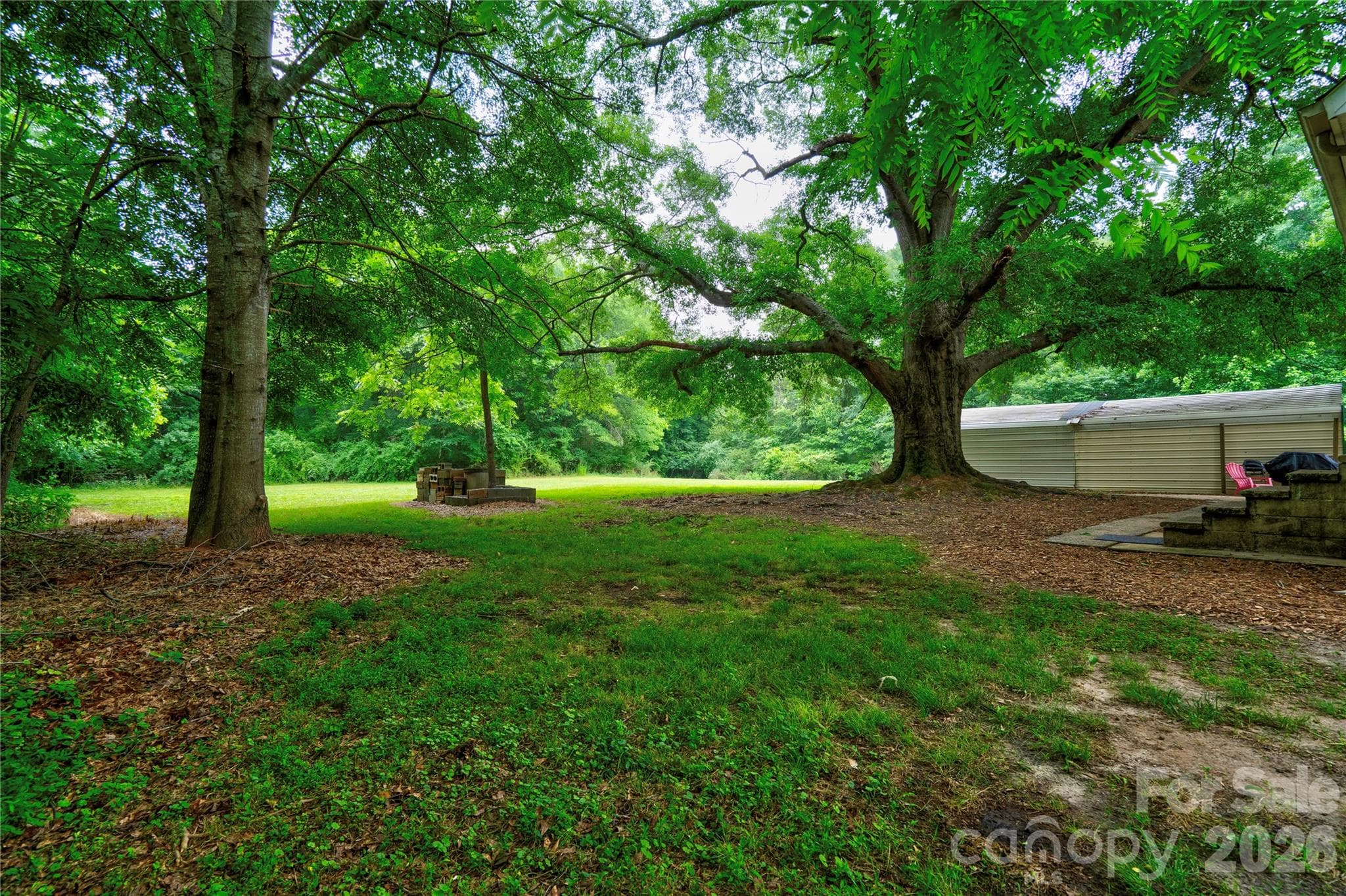 Back Yard - 1726 Metcalf Road, Shelby