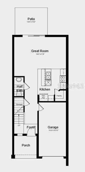 Floor 1 - Additional Highlights Include: GE refrigerator, washer and dryer, whole house blinds, and extended flooring at 1st floor - 7187 GRAND FOREST WAY, NOKOMIS