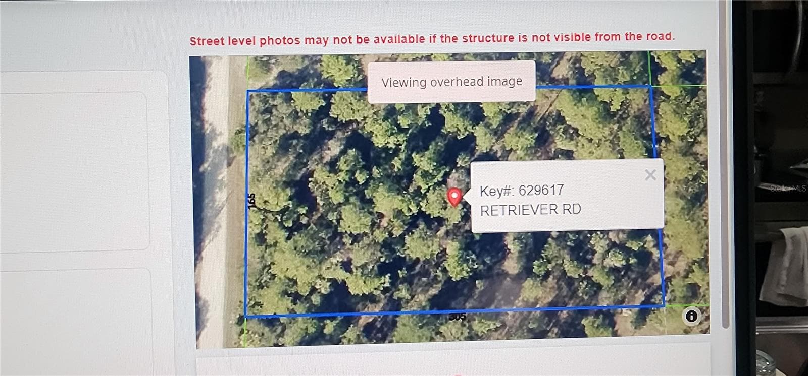 Land at 18164 RETRIEVER RD, WEEKI WACHEE, photo 3 of 4