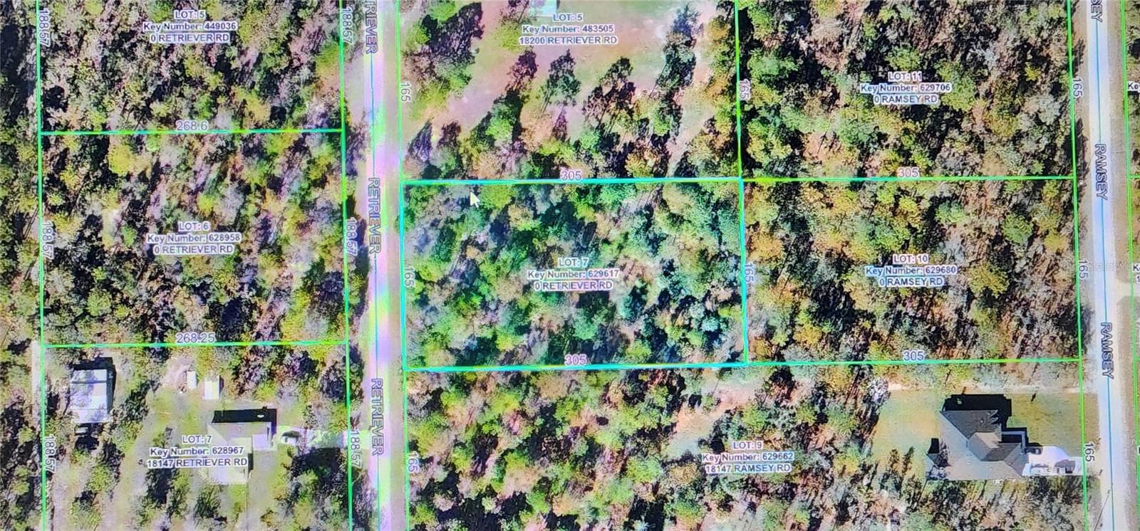 Land at 18164 RETRIEVER RD, WEEKI WACHEE, photo 4 of 4