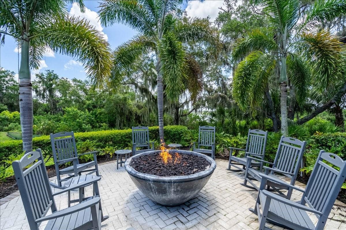 Community Firepit - 11810 RIVER SHORES TRL, PARRISH