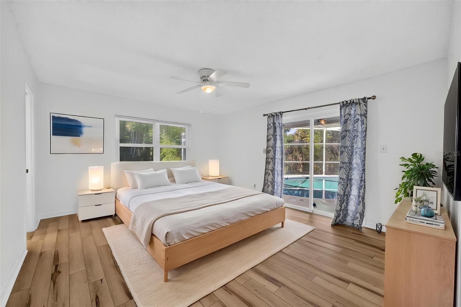 Vitually staged primary bedroom - 2051 DYAN WAY, MAITLAND