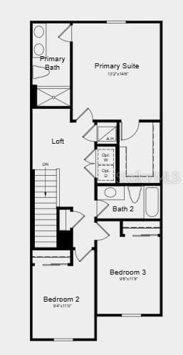 Floor 2 - Additional Highlights Include: washer, dryer, refrigerator, 2" faux blinds throughout, and luxury vinyl plank flooring on main level - 7211 GRAND FOREST WAY, NOKOMIS