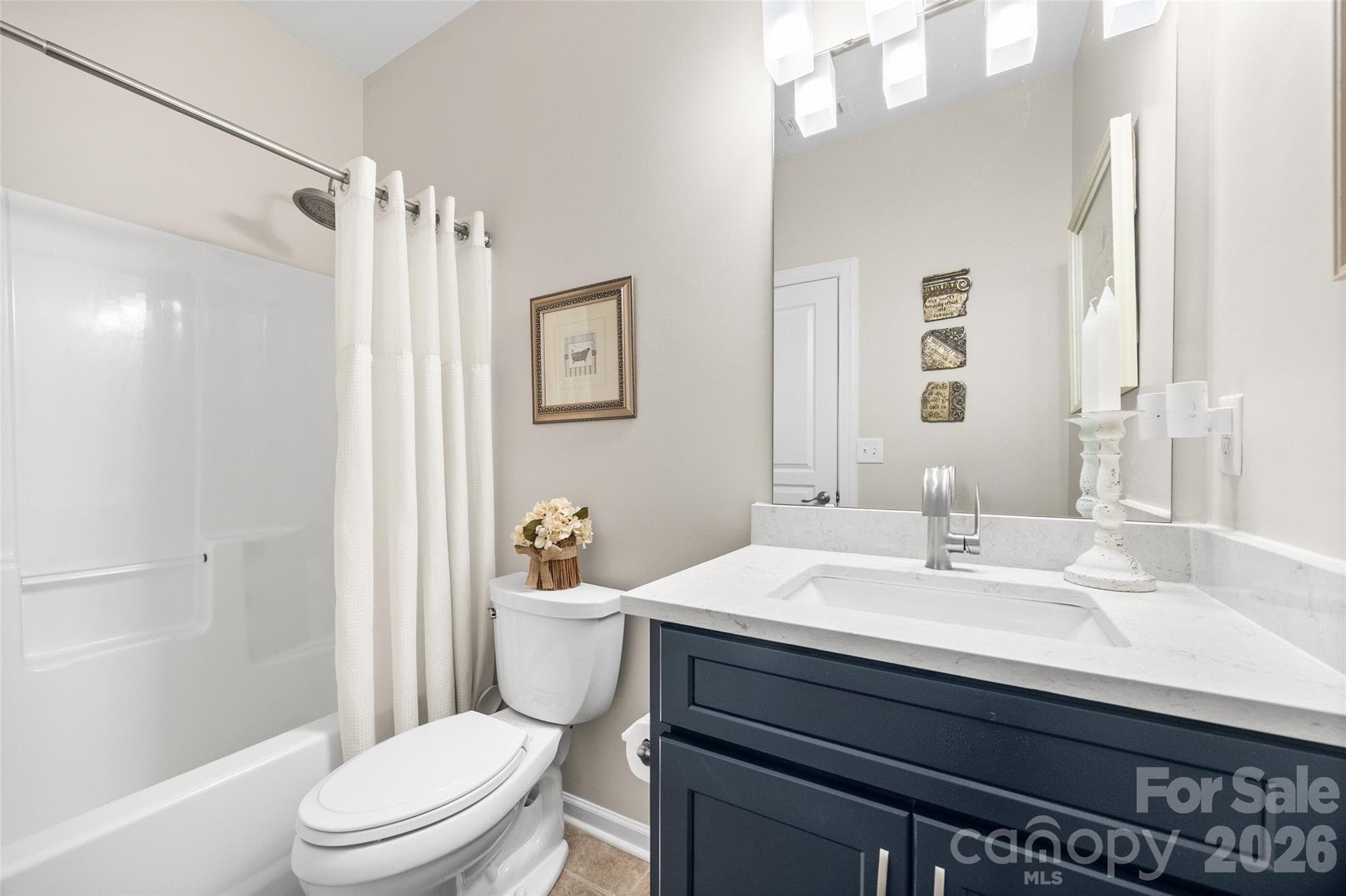 Full bath on the main level. - 8621 Sequoia Grove Lane, Charlotte
