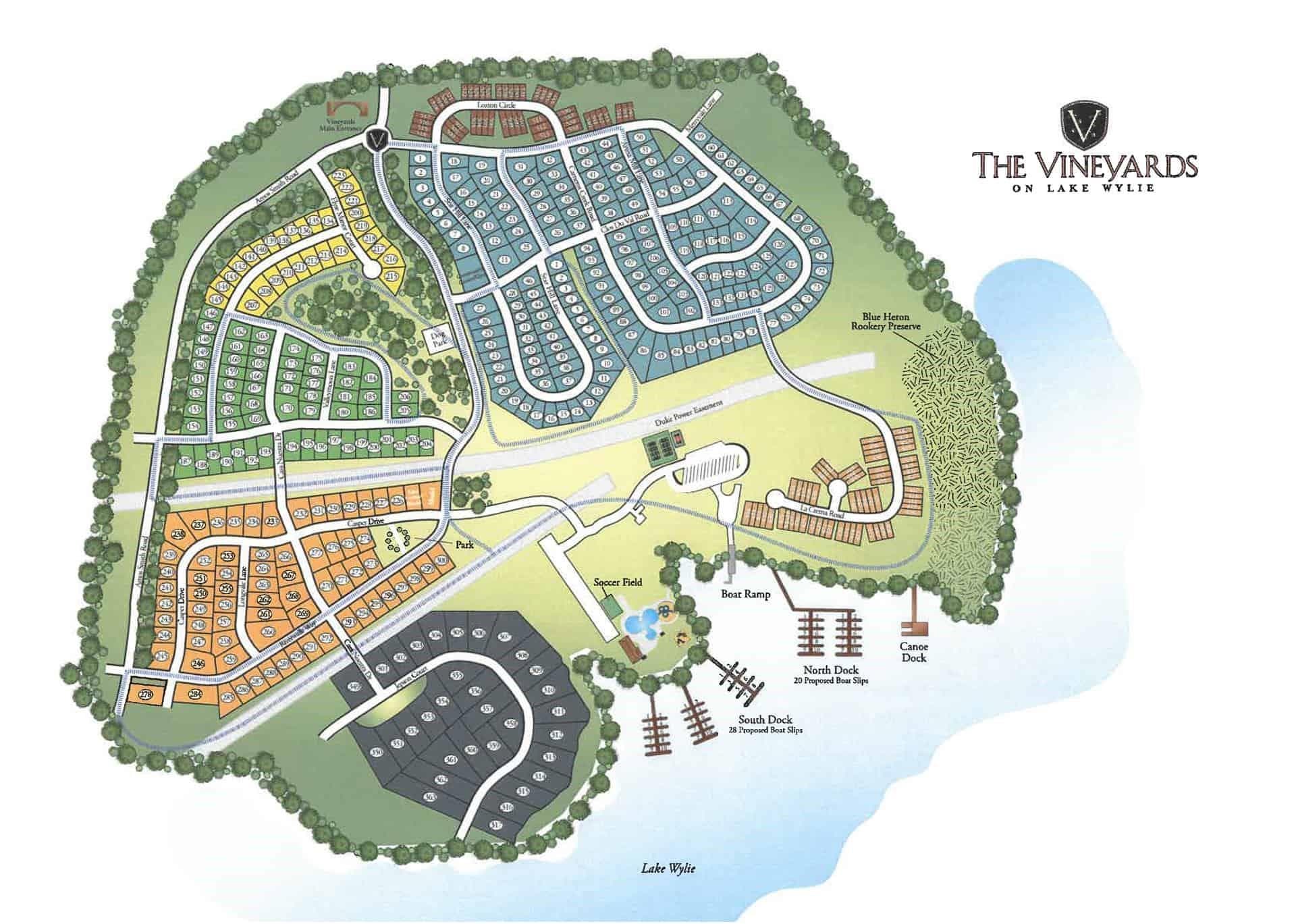 Community Map - 8621 Sequoia Grove Lane, Charlotte