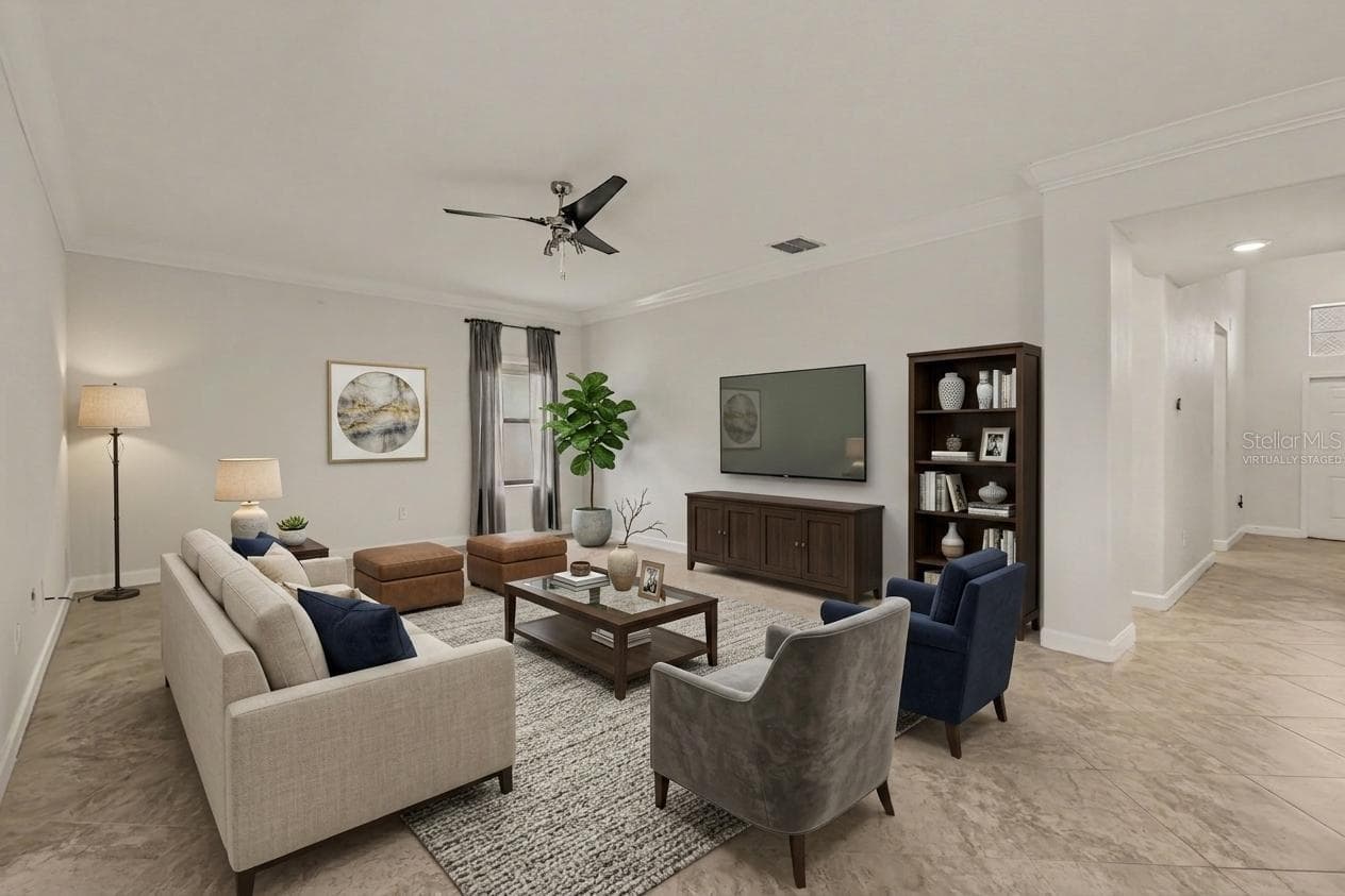 Virtually Staged - 12005 CINNAMON FERN DR, RIVERVIEW