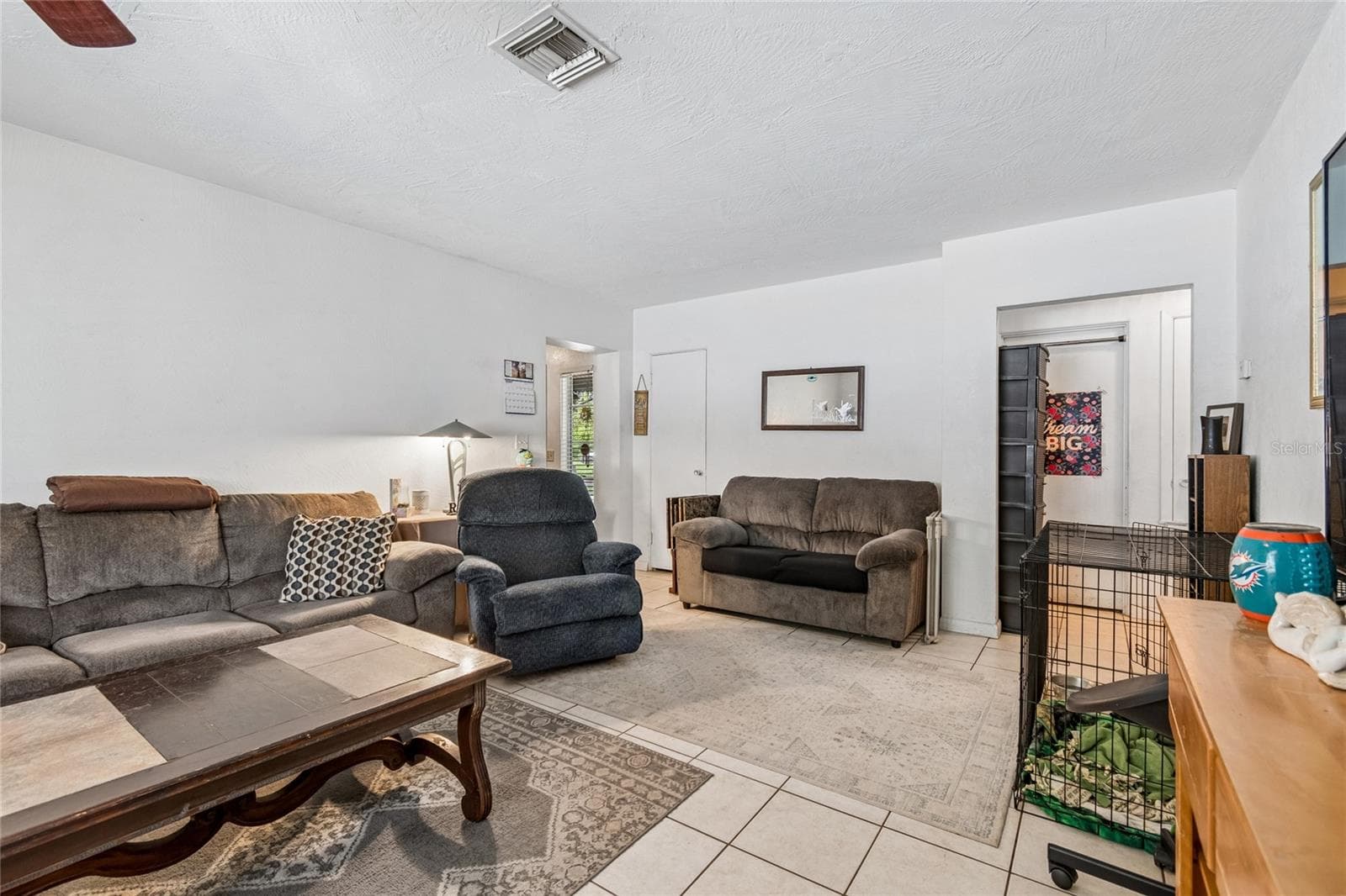 Living Room - 7846 12TH ST N, ST PETERSBURG